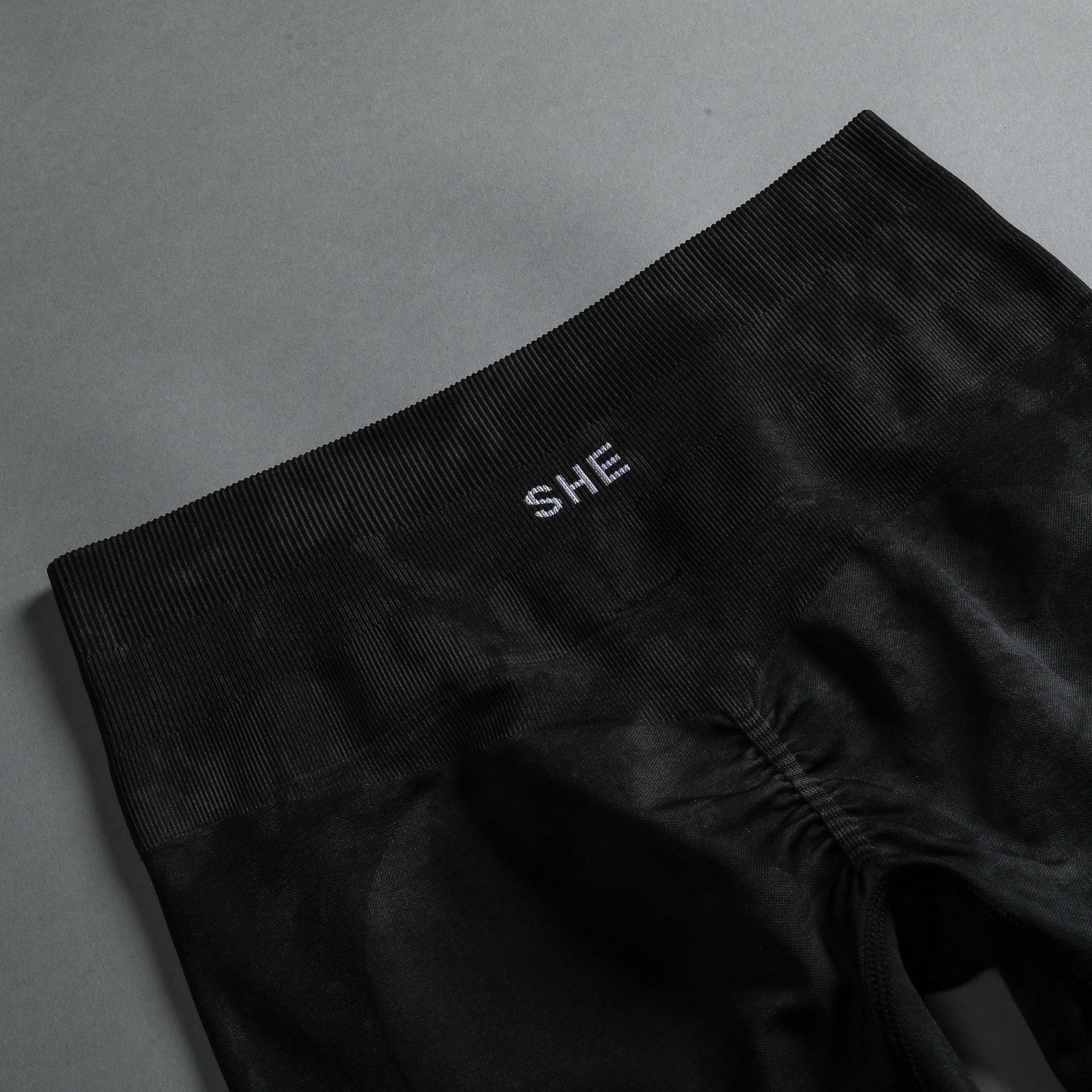Wolves Forever Everson Seamless "Sierra" Shorts in Black Tonal Marble