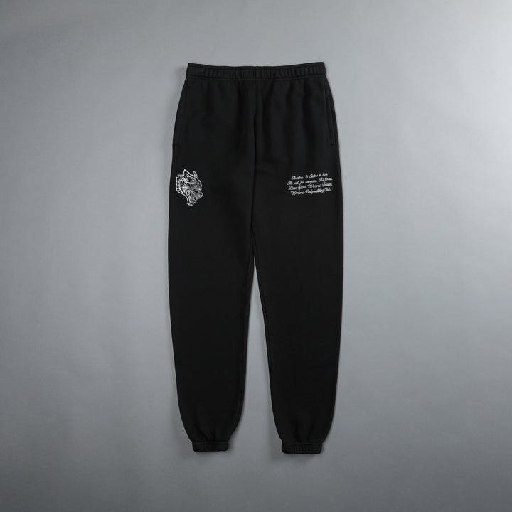 She Alive Premium Post Lounge Sweats in Black
