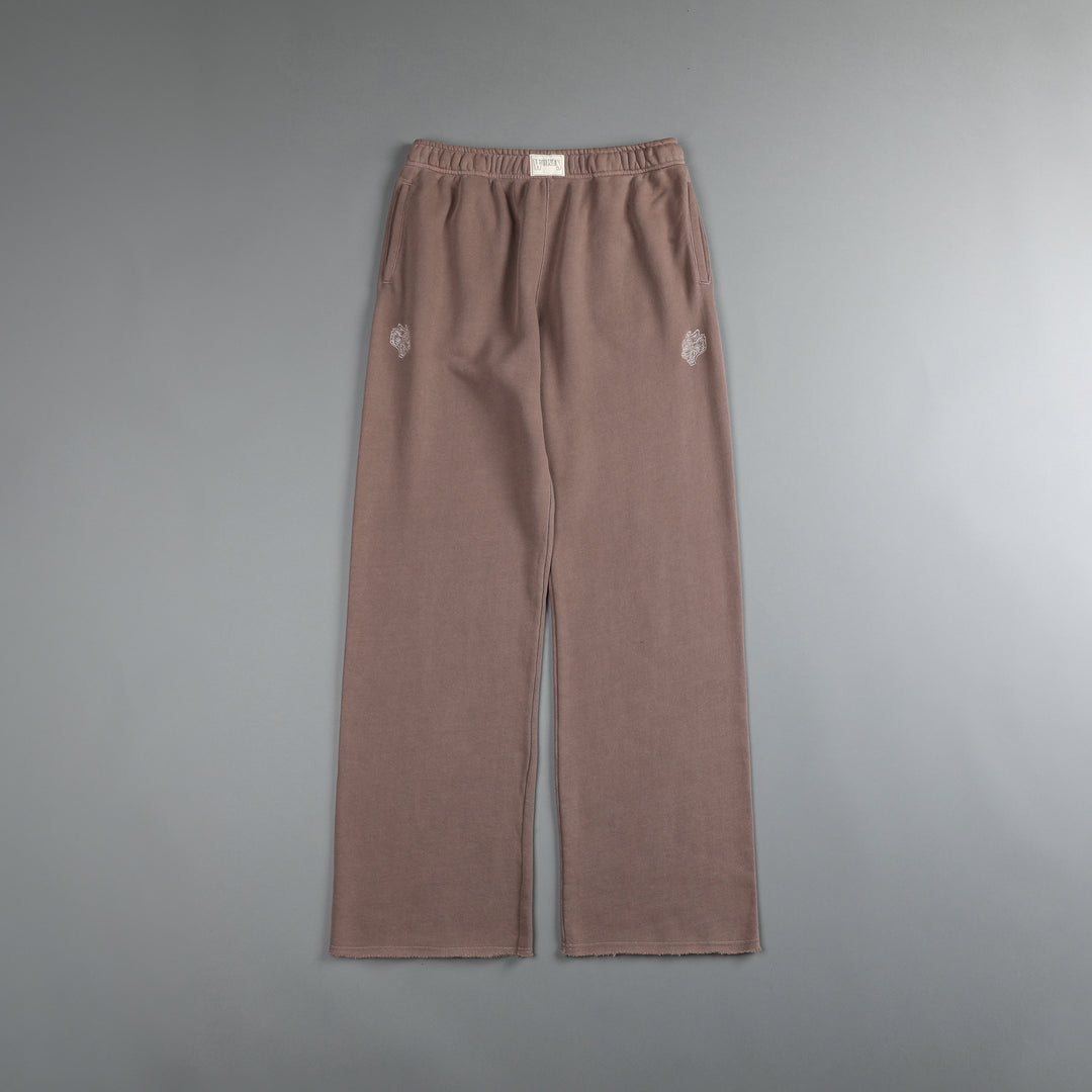 She Dual Patch Big Cozy Sweats in Mojave Brown