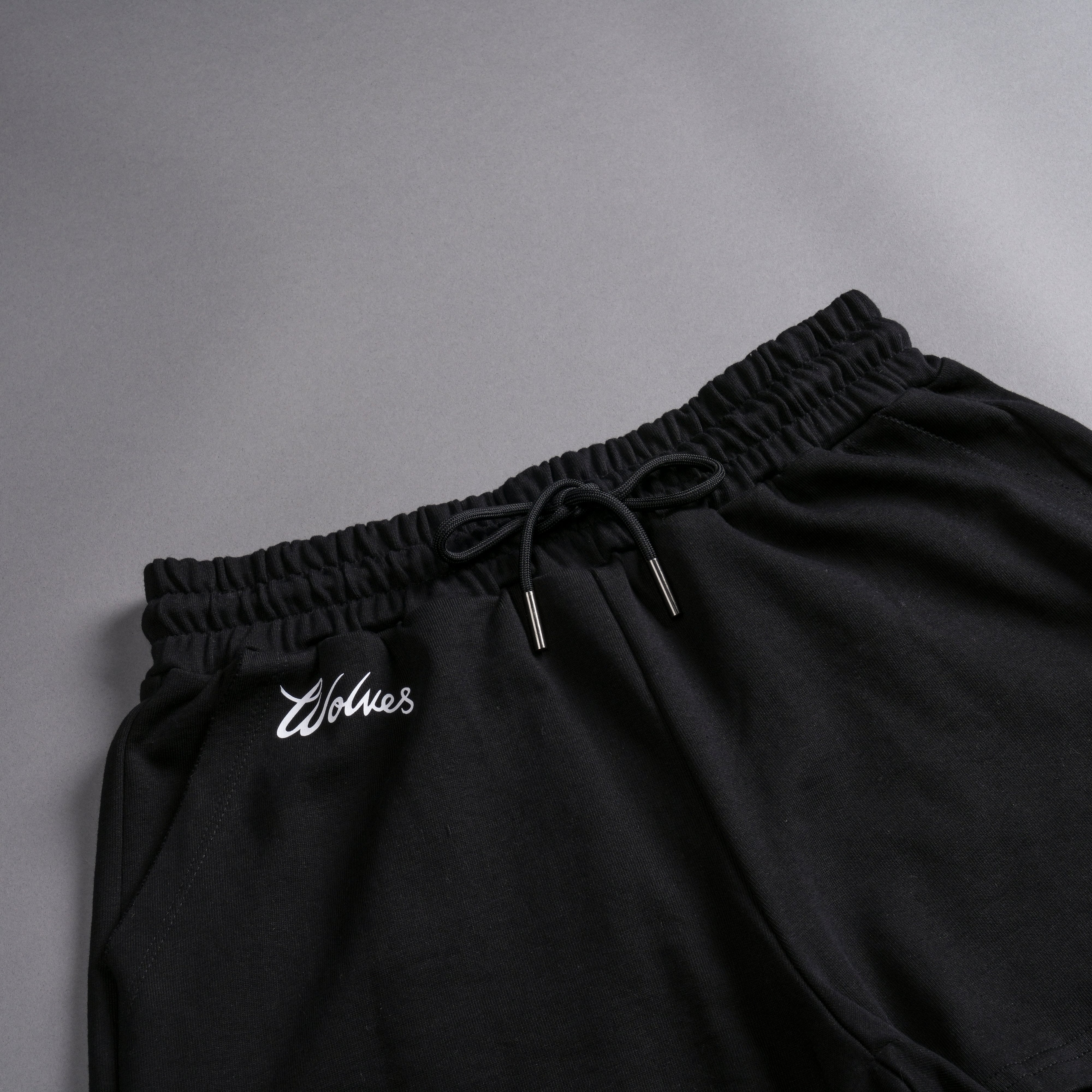Our Tale She Comfy Sweat Shorts in Black