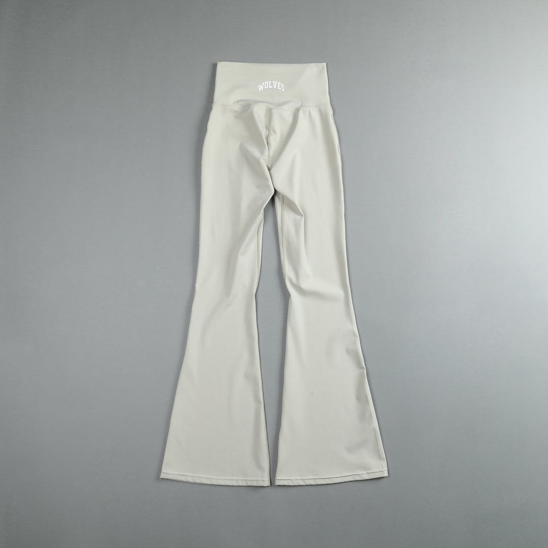 Dual "Georgia" Energy Flare Leggings in Cactus Gray