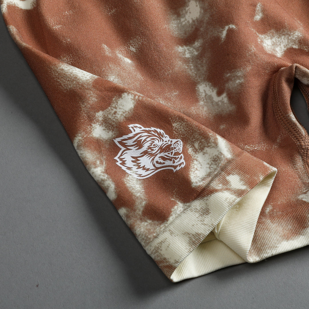 Wolves Forever Seamless Everson Shorts in Desert Rose Cream Jumbo Marble