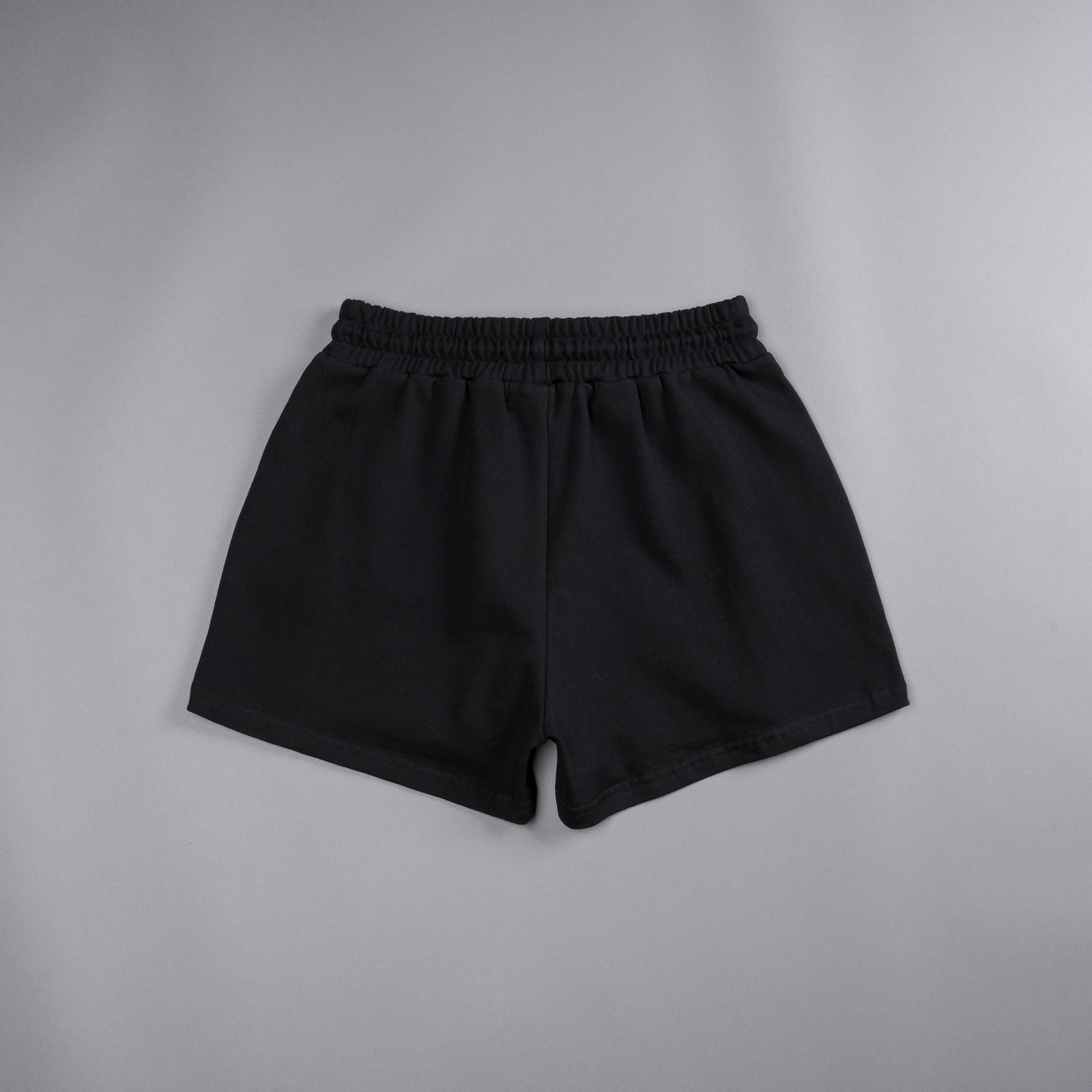Our Tale She Comfy Sweat Shorts in Black