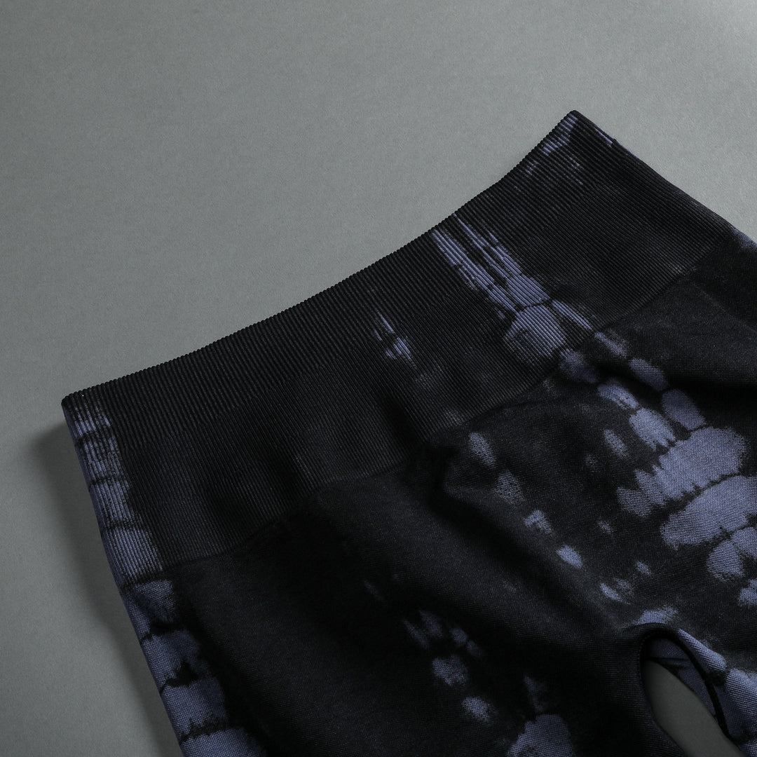 Wolves Forever Seamless Everson "Training" Shorts in Tonal Midnight Blue Serpent