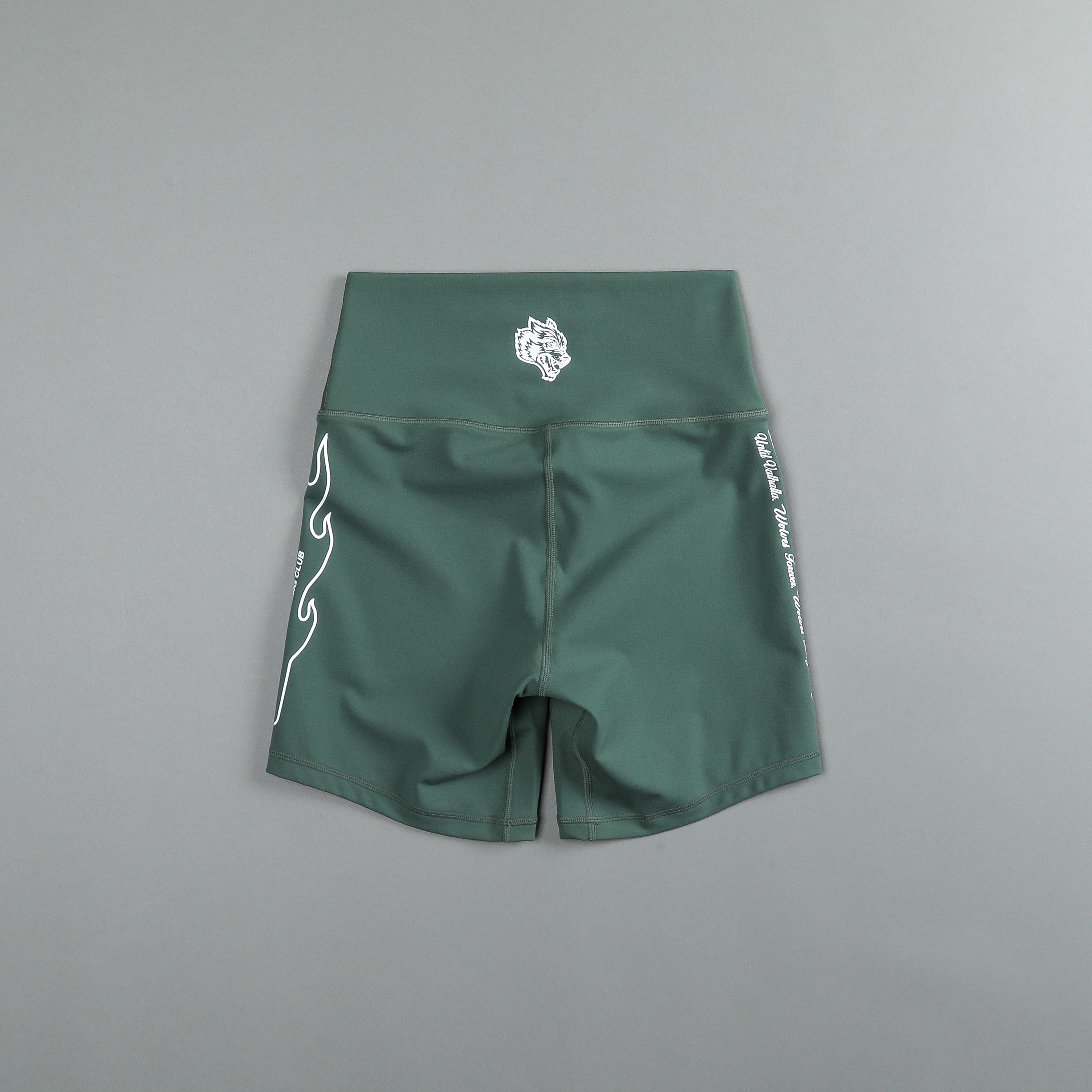 Move Fast "Energy" Training Shorts in Norse Green