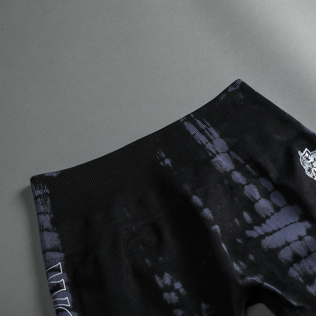 Fuel Everson Seamless "Sierra" Shorts in Tonal Midnight Blue Serpent