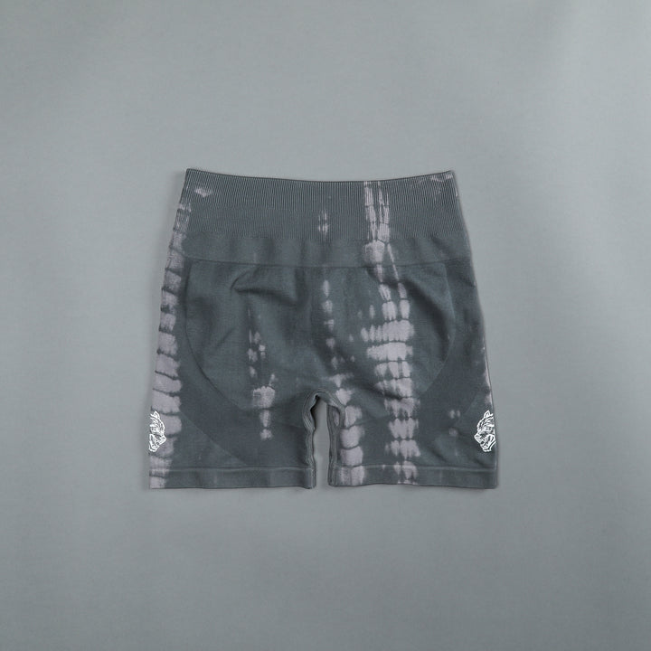 Wolves Forever Seamless Everson "Training" Shorts in Pearl Gray Serpent