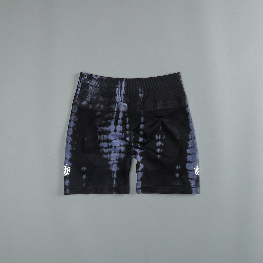 Wolves Forever Seamless Everson "Training" Shorts in Tonal Midnight Blue Serpent