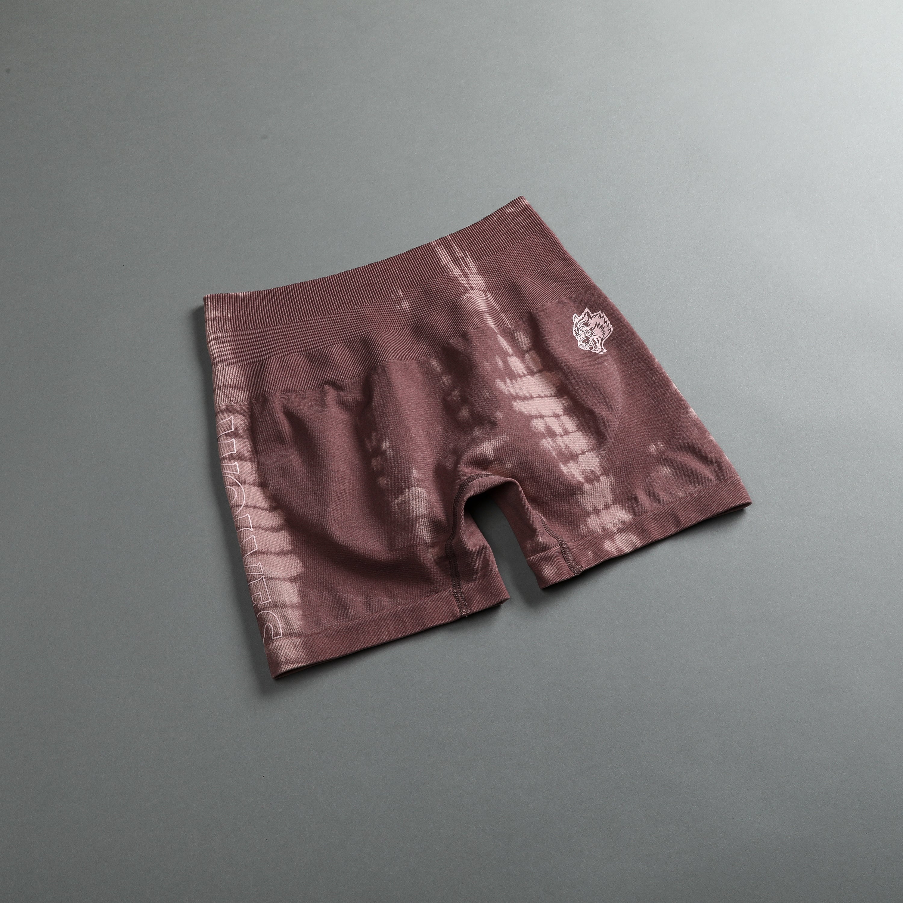 Fuel Everson Seamless "Sierra" Shorts in Tonal Mauve Serpent