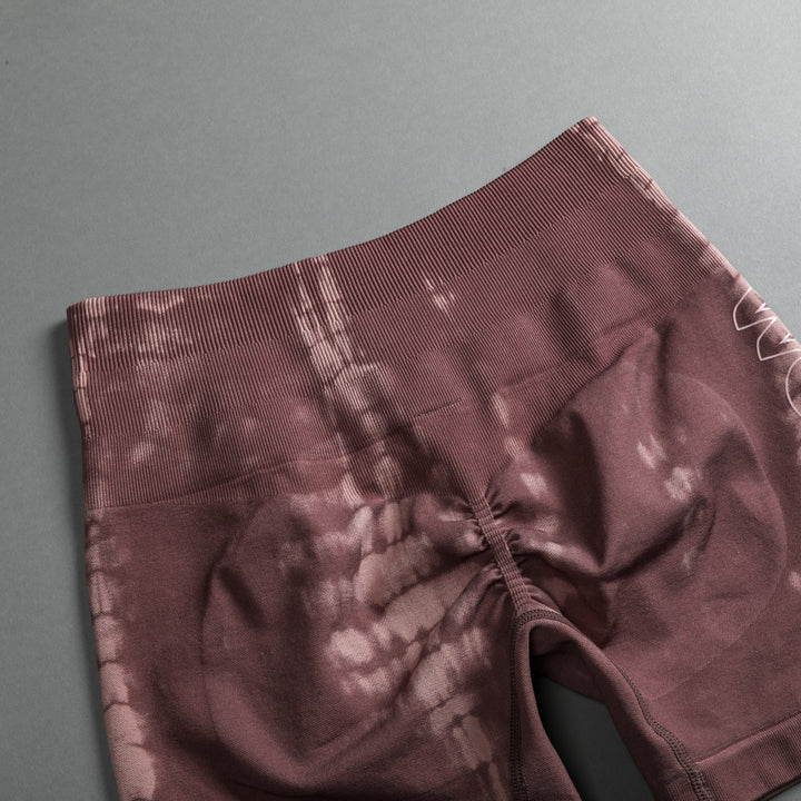 Fuel Everson Seamless "Sierra" Shorts in Tonal Mauve Serpent