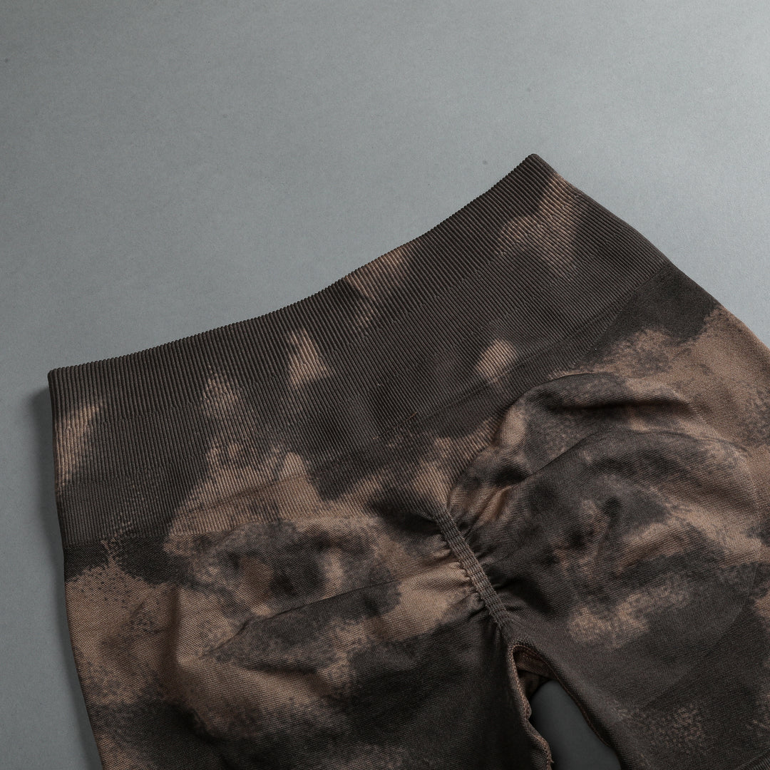 Wolves Forever Seamless Everson "Training" Shorts in Mojave Brown Jumbo Marble