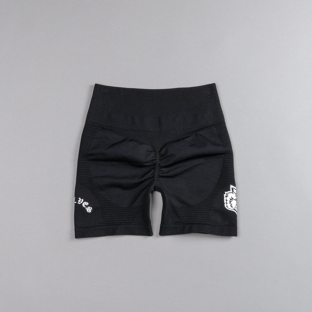 Chopper Everson Seamless "Valencourt" Shorts in Black