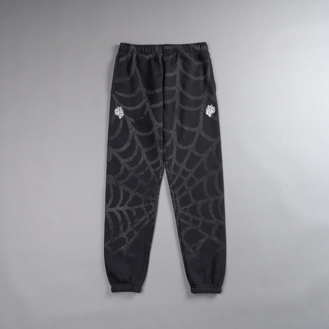 Symbiote Web She Post Longe Sweats in Black
