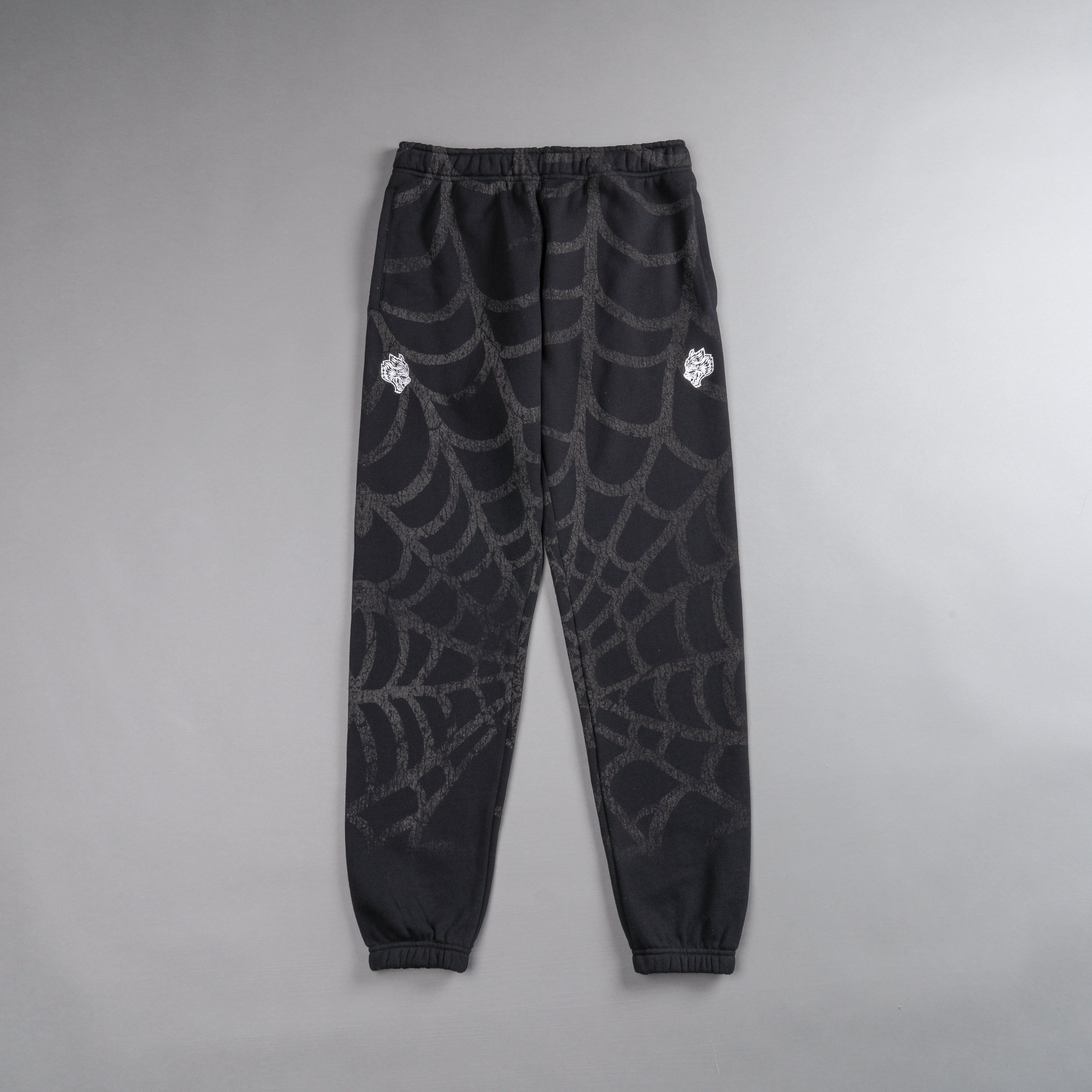 Symbiote Web She Post Longe Sweats in Black