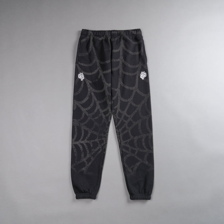 Symbiote Web She Post Longe Sweats in Black