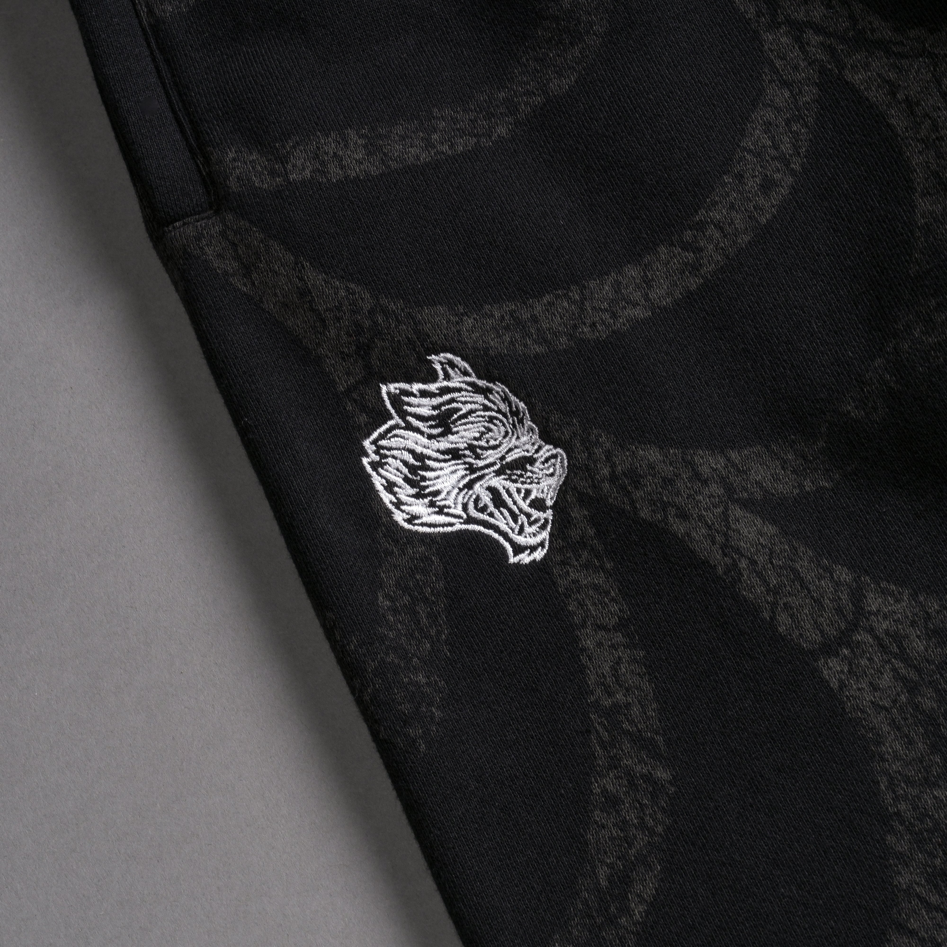 Symbiote Web She Post Longe Sweats in Black