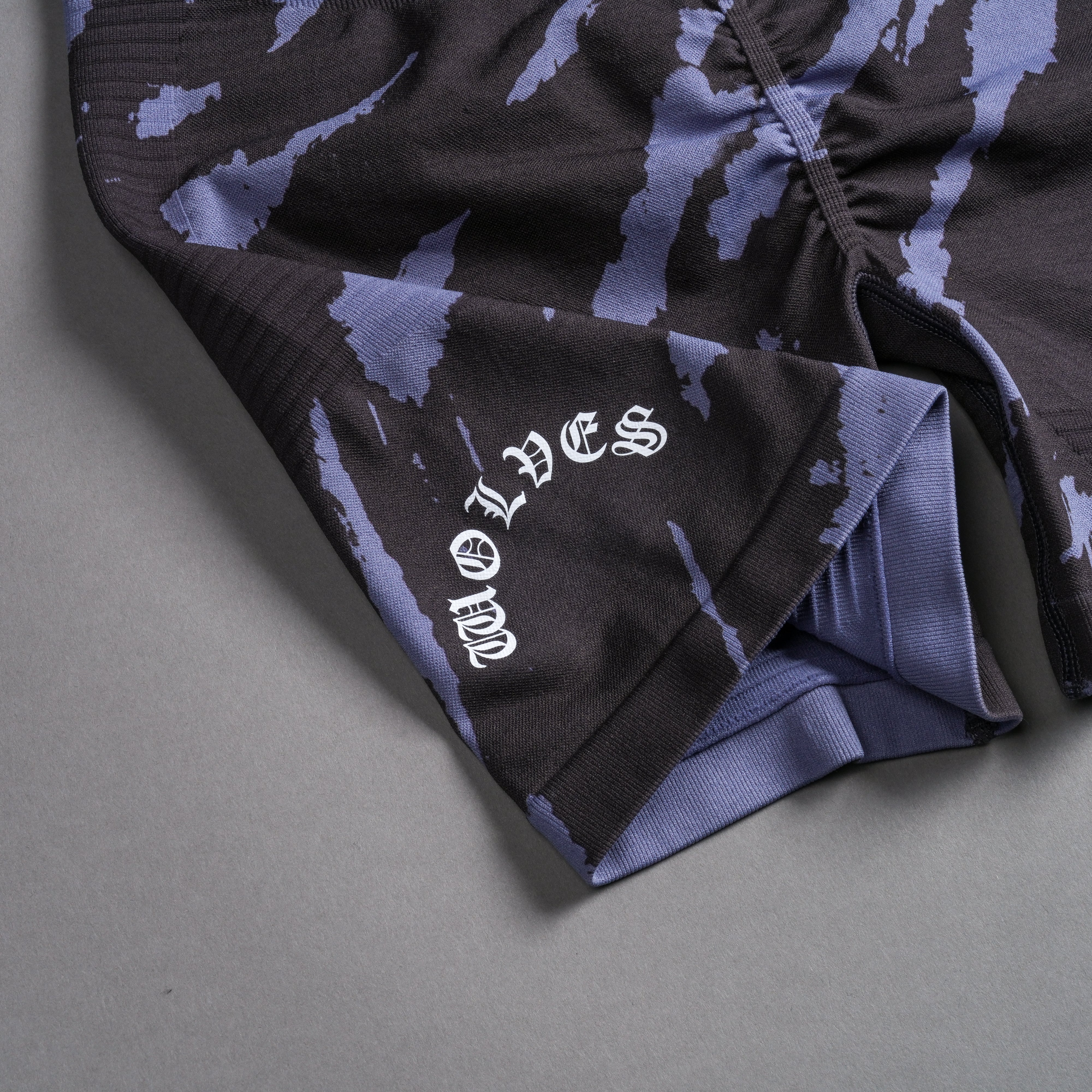 Chopper Everson Seamless "Valencourt" Shorts in Purple Stone Native Camo