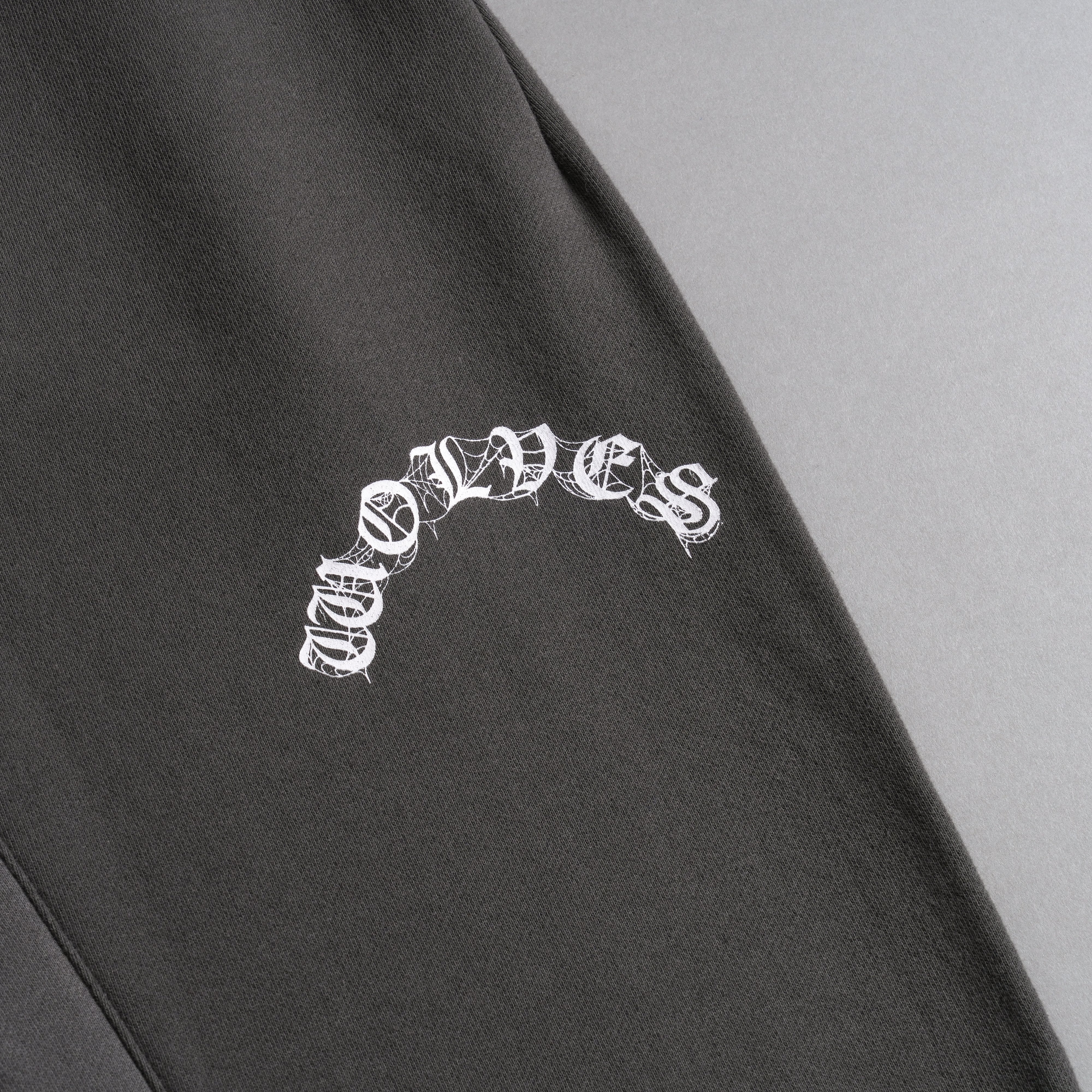 Chopper Webs She Flare Sweat Pants in Wolf Gray