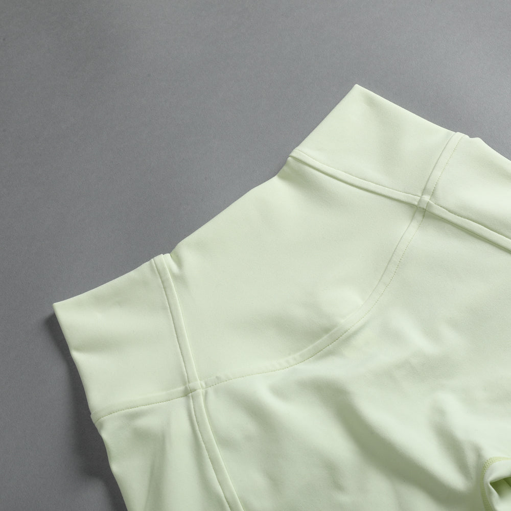 Loyalty "Georgia" Energy Shorts in Muted Neon Green