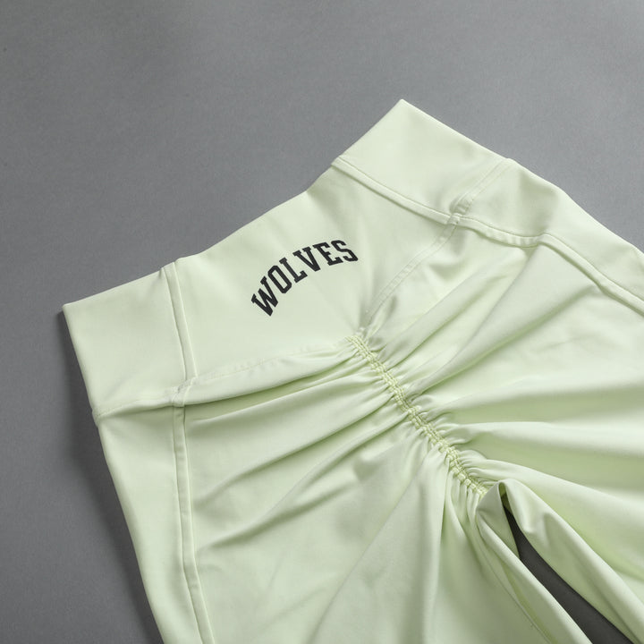 Loyalty "Georgia" Energy Shorts in Muted Neon Green