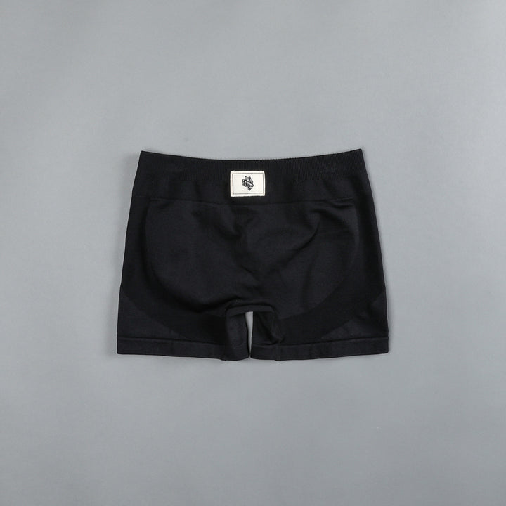 Lobos Seamless Everson "Katya" Shorts in Black