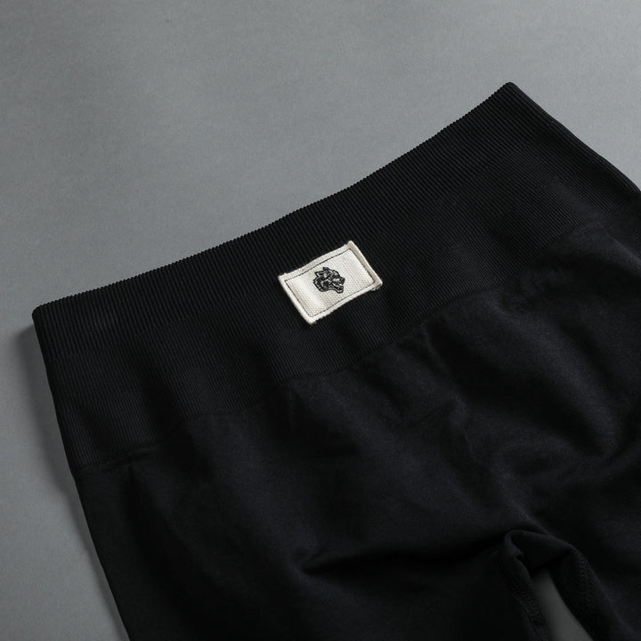 Lobos Seamless Everson "Training" Shorts in Black
