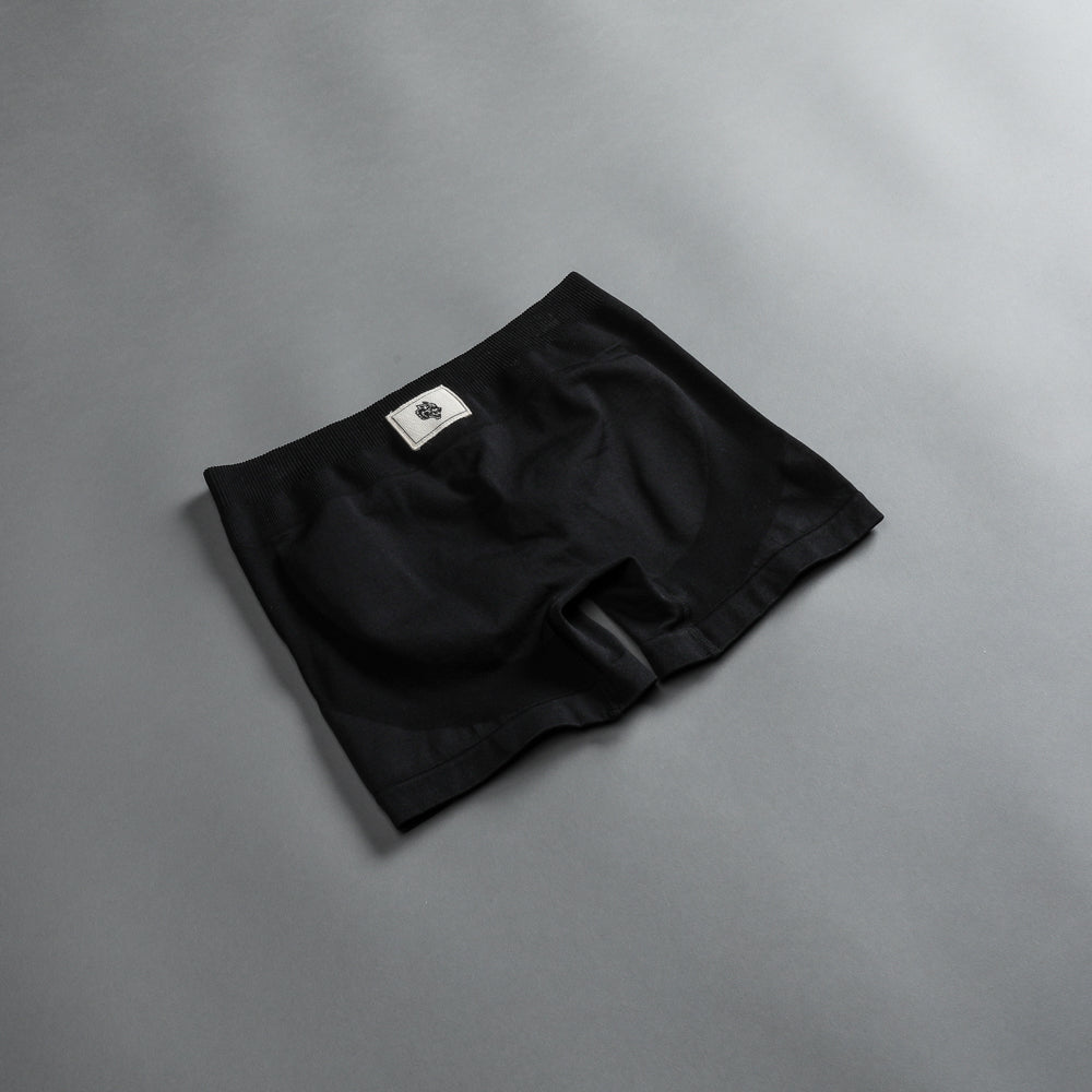 Lobos Seamless Everson "Katya" Shorts in Black