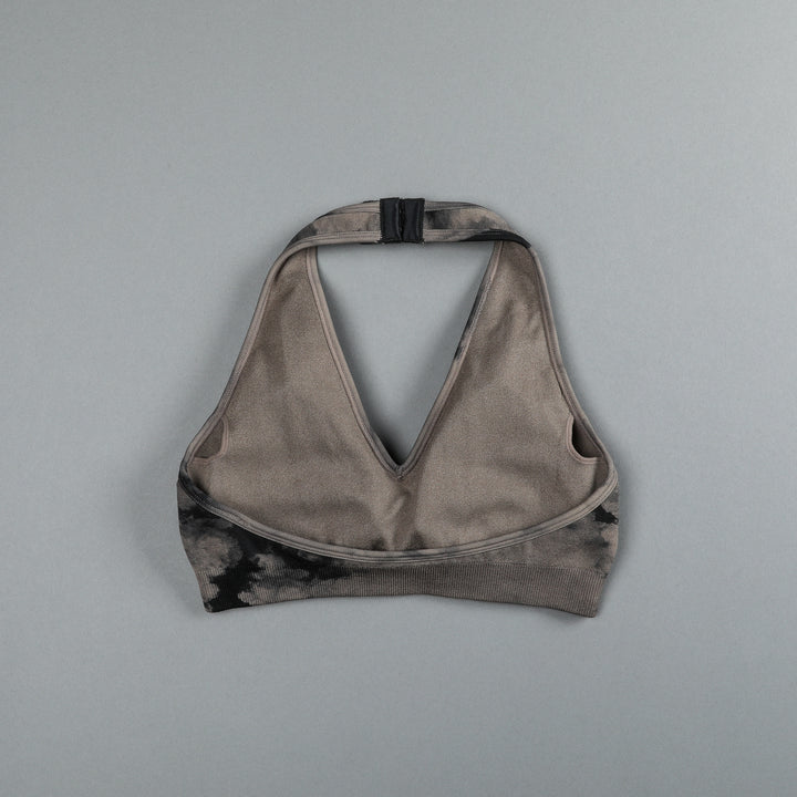 Loyalty "Everson Seamless" Halter Bra in Taupe Ghost Clouds