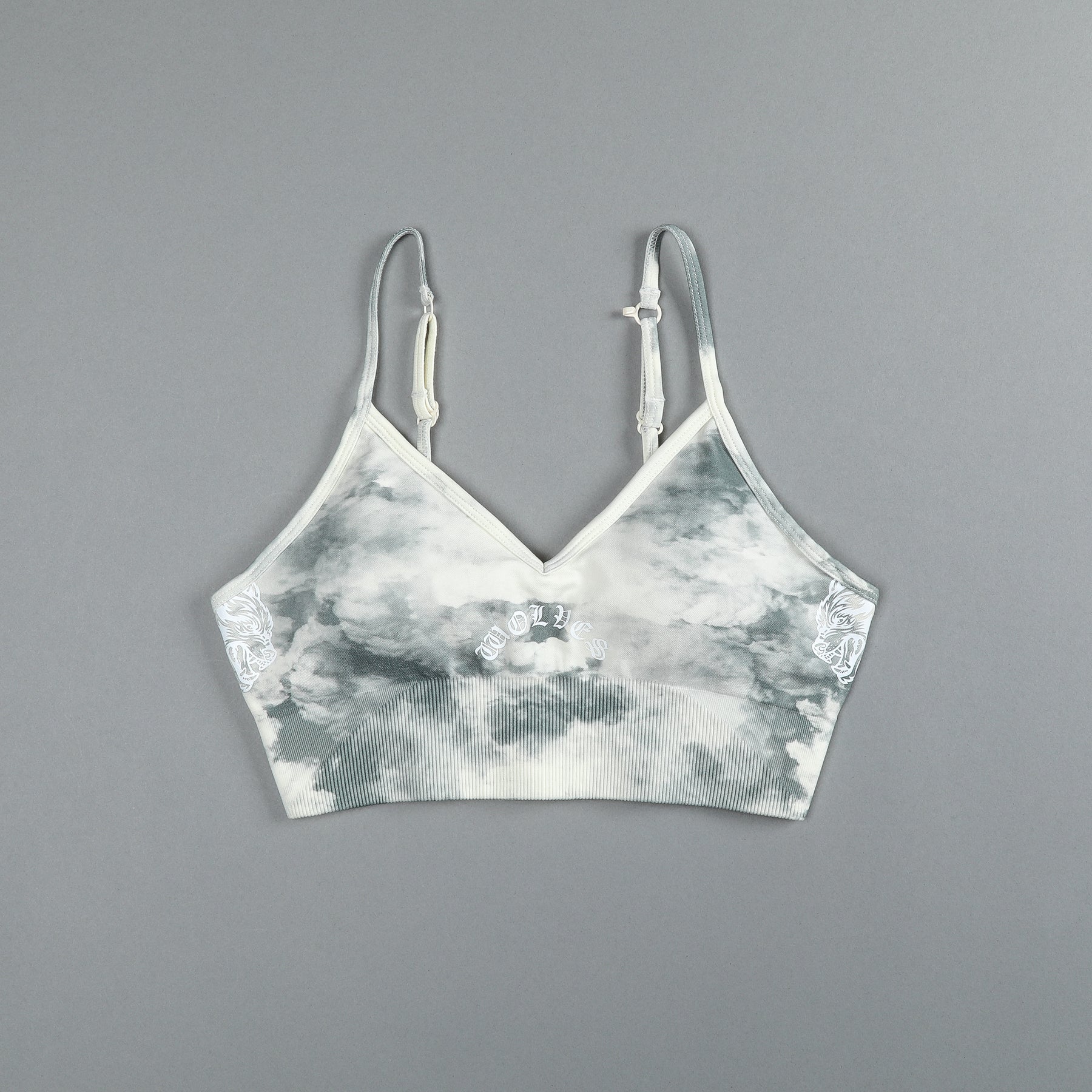 Space On Fire Galaxy Sports Bra – Wired Cat