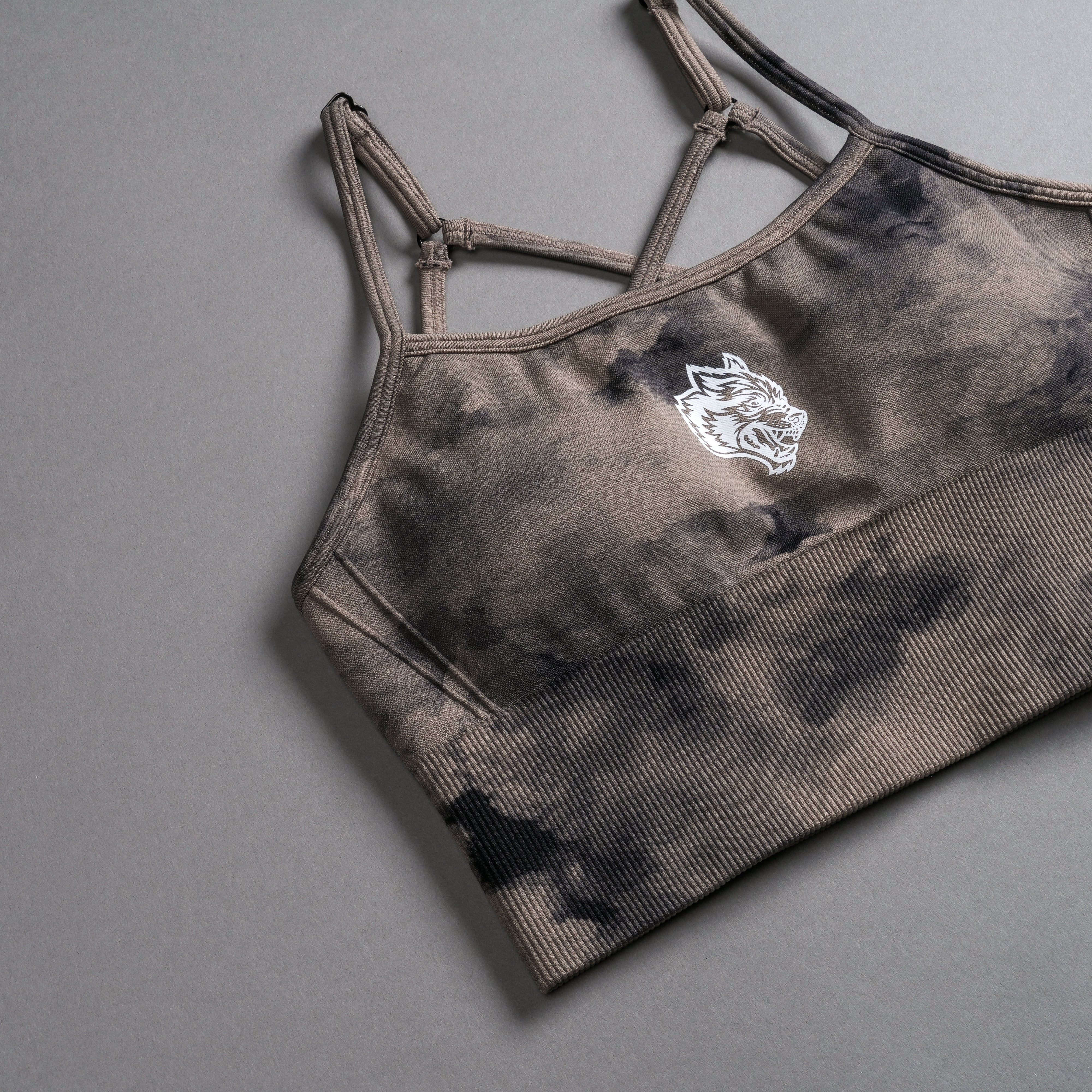 Single "Everson Seamless" Huxley Bra in Taupe Ghost Clouds
