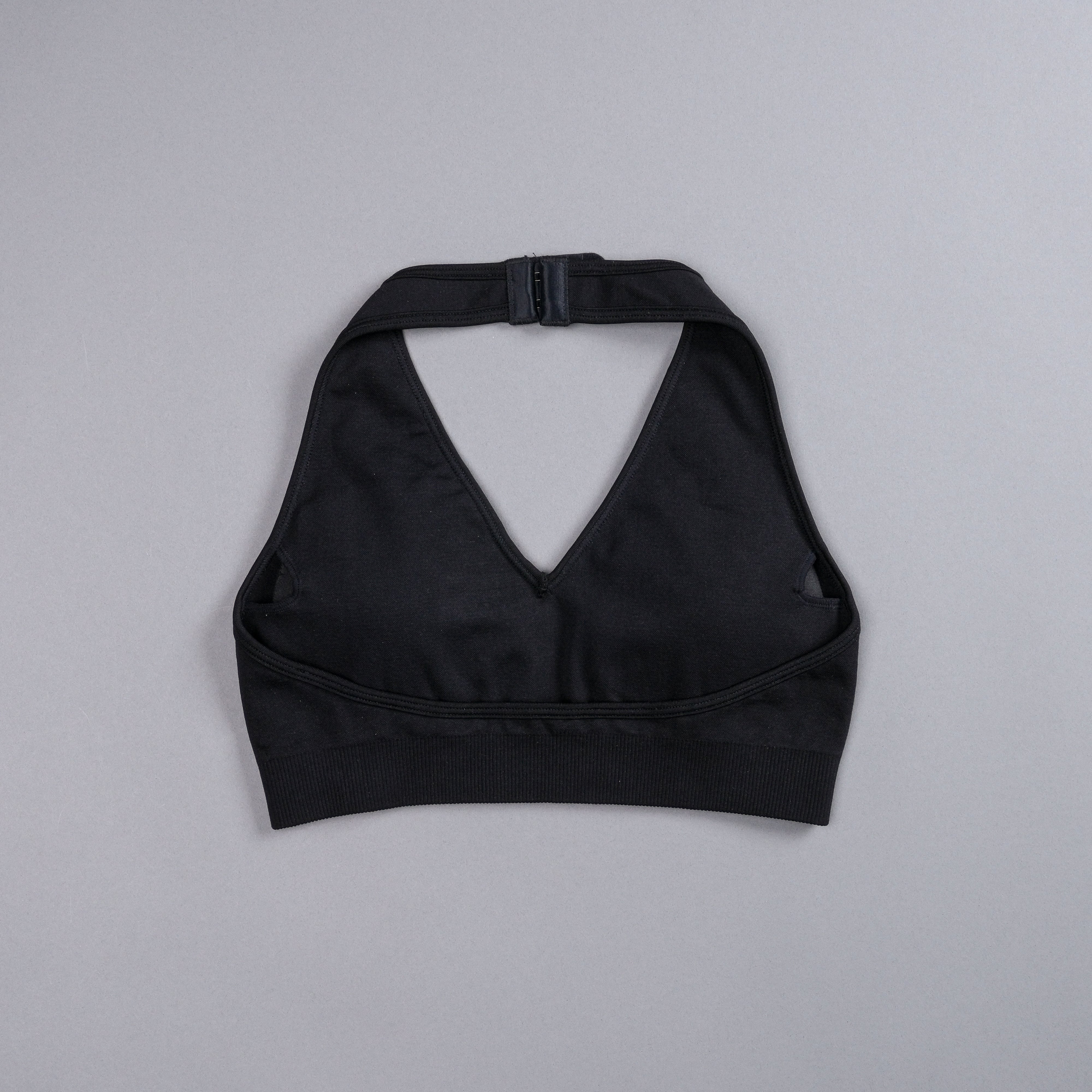Hardcore "Everson Seamless" Halter Bra in Black