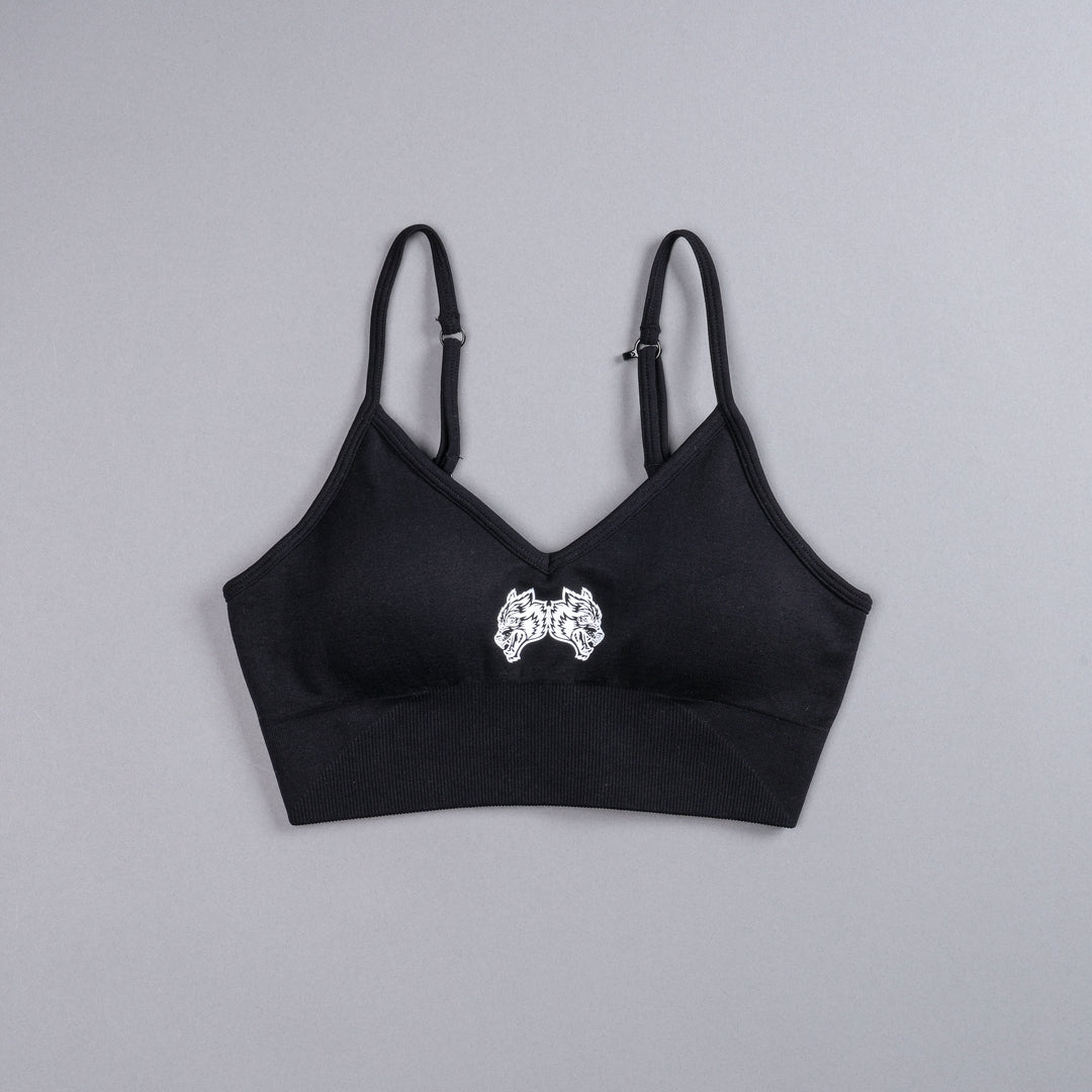 IYKYK Everson Seamless "Sports" Bra in Black