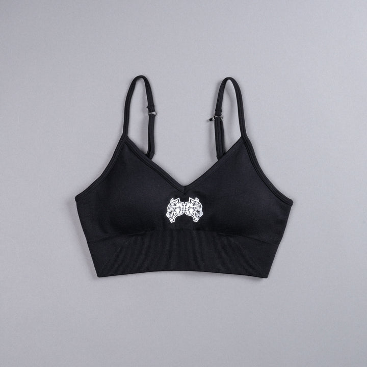 IYKYK Everson Seamless "Sports" Bra in Black