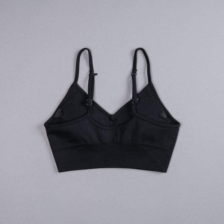 IYKYK Everson Seamless "Sports" Bra in Black