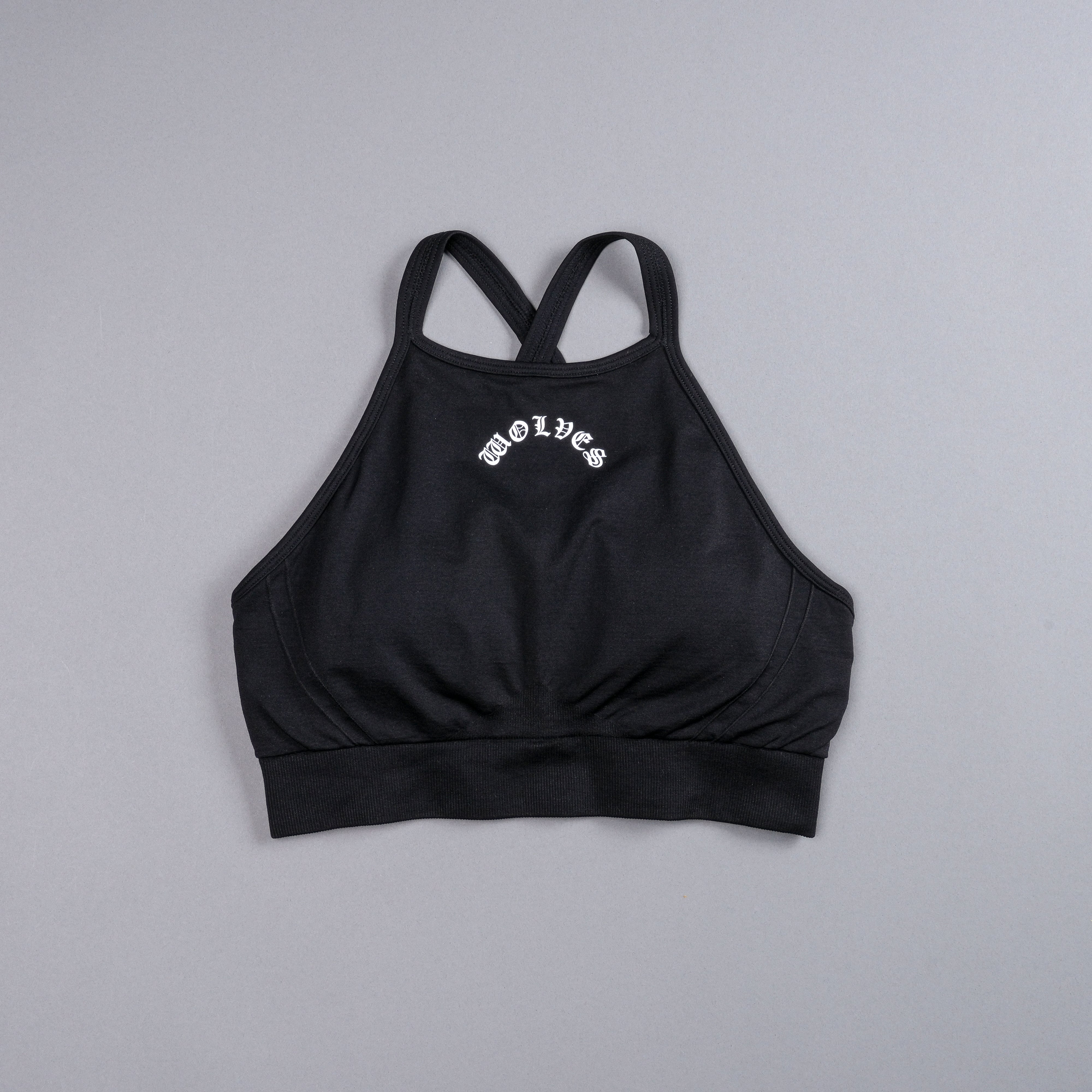 Chopper "Everson Seamless" High Neck Bra in Black