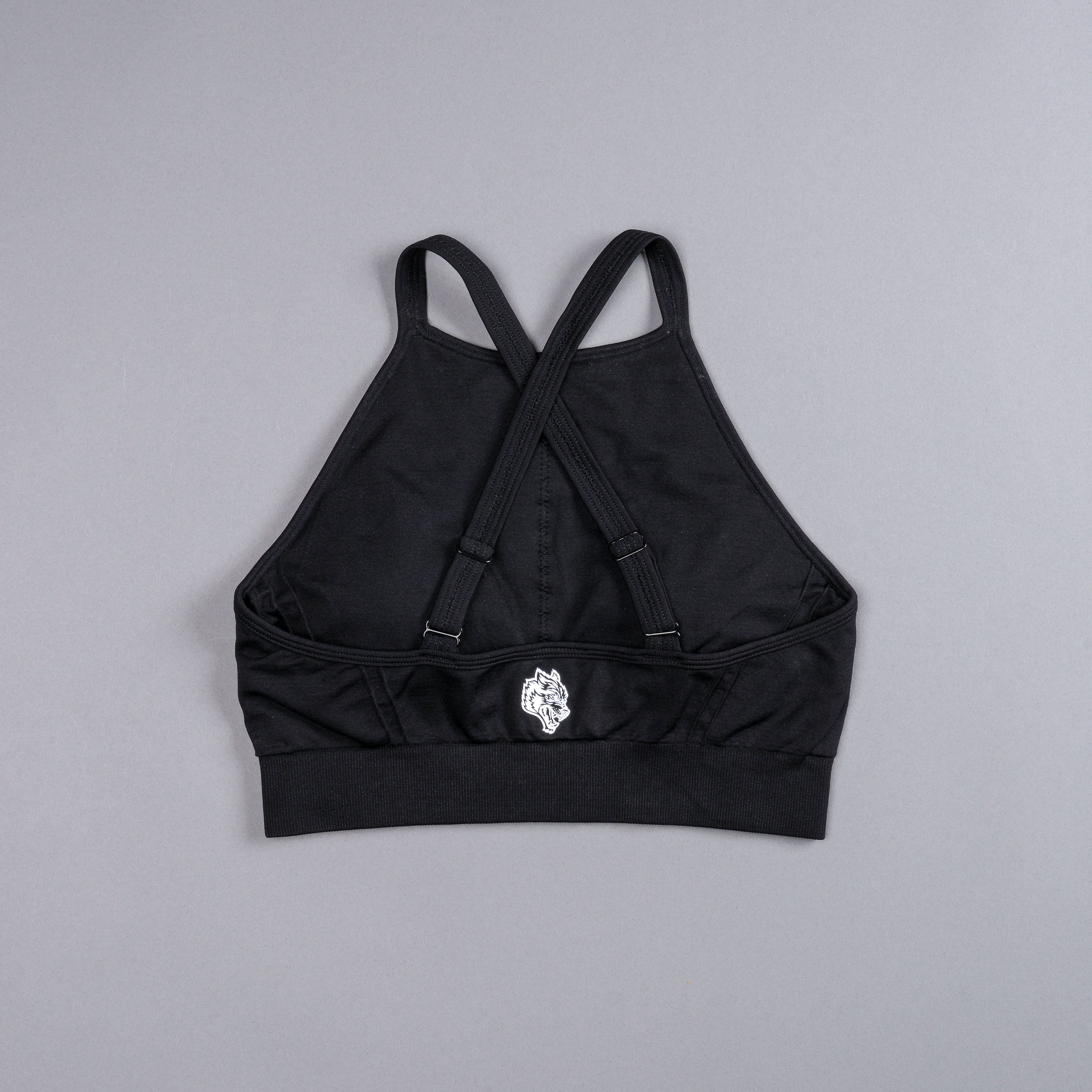 Chopper "Everson Seamless" High Neck Bra in Black