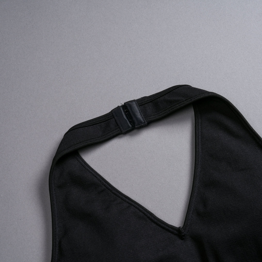 Hardcore "Everson Seamless" Halter Bra in Black