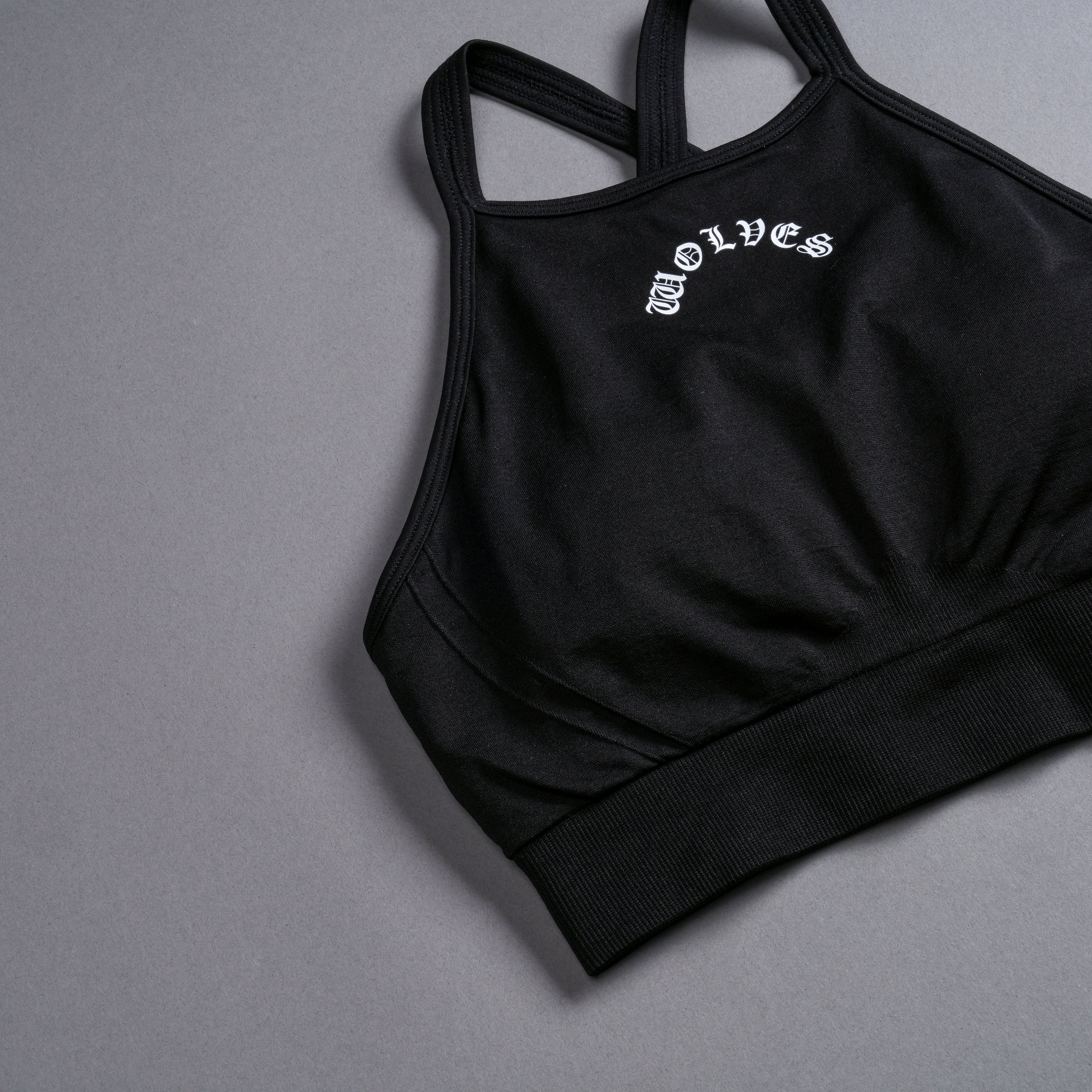 Chopper "Everson Seamless" High Neck Bra in Black
