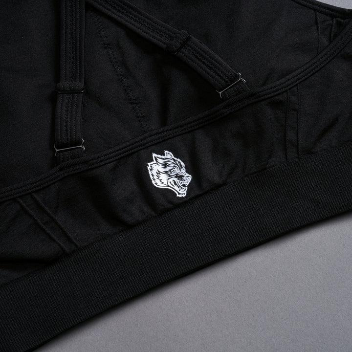 Chopper "Everson Seamless" High Neck Bra in Black