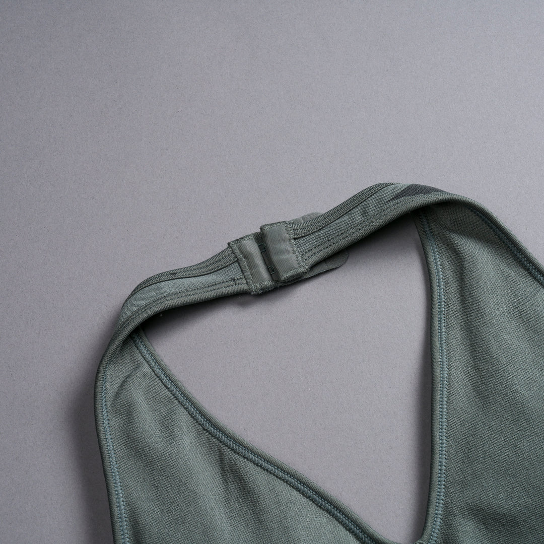 Hardcore "Everson Seamless" Halter Bra in Greek Stone Starry Night