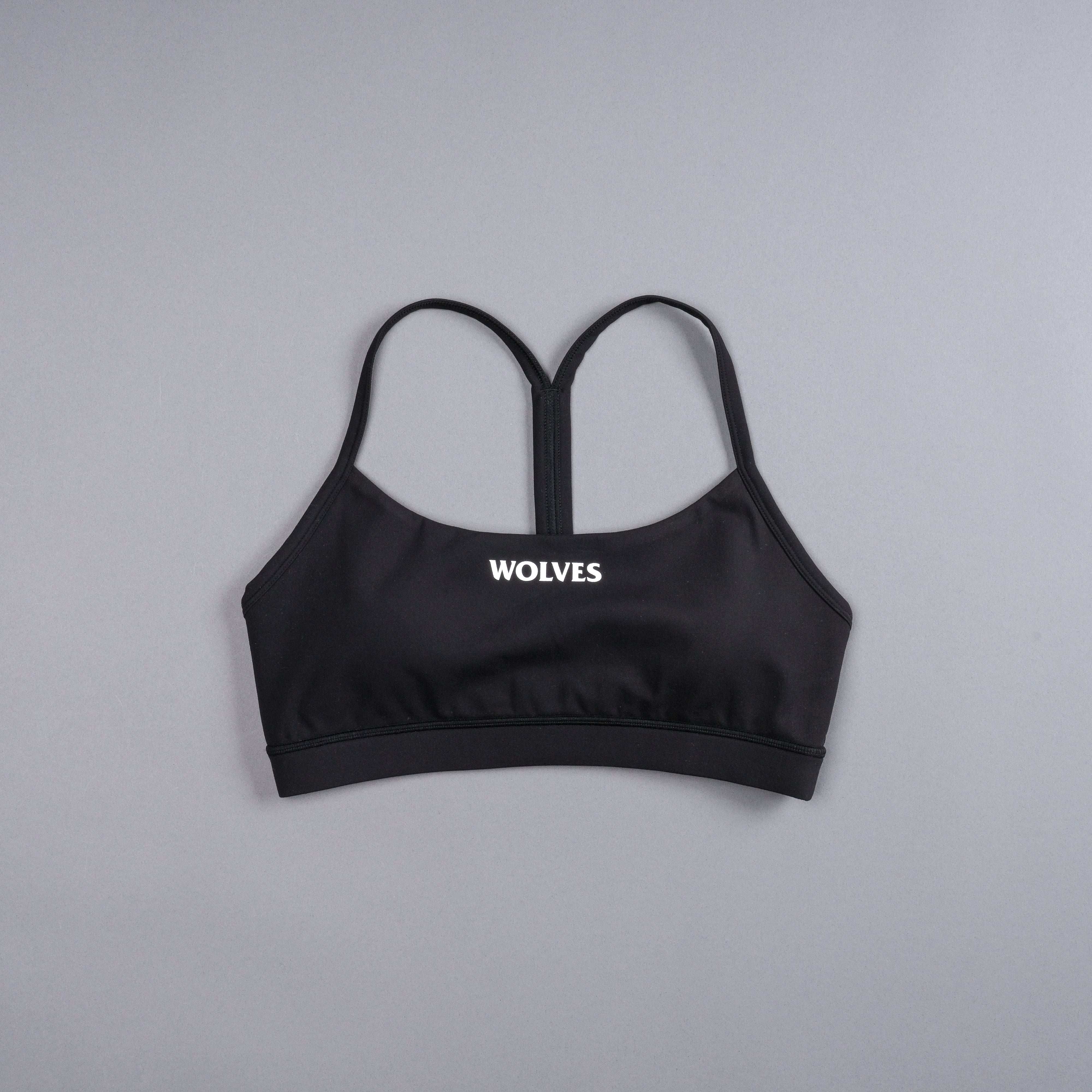 WLVS "Energy" Everyday Sports Bra in Black