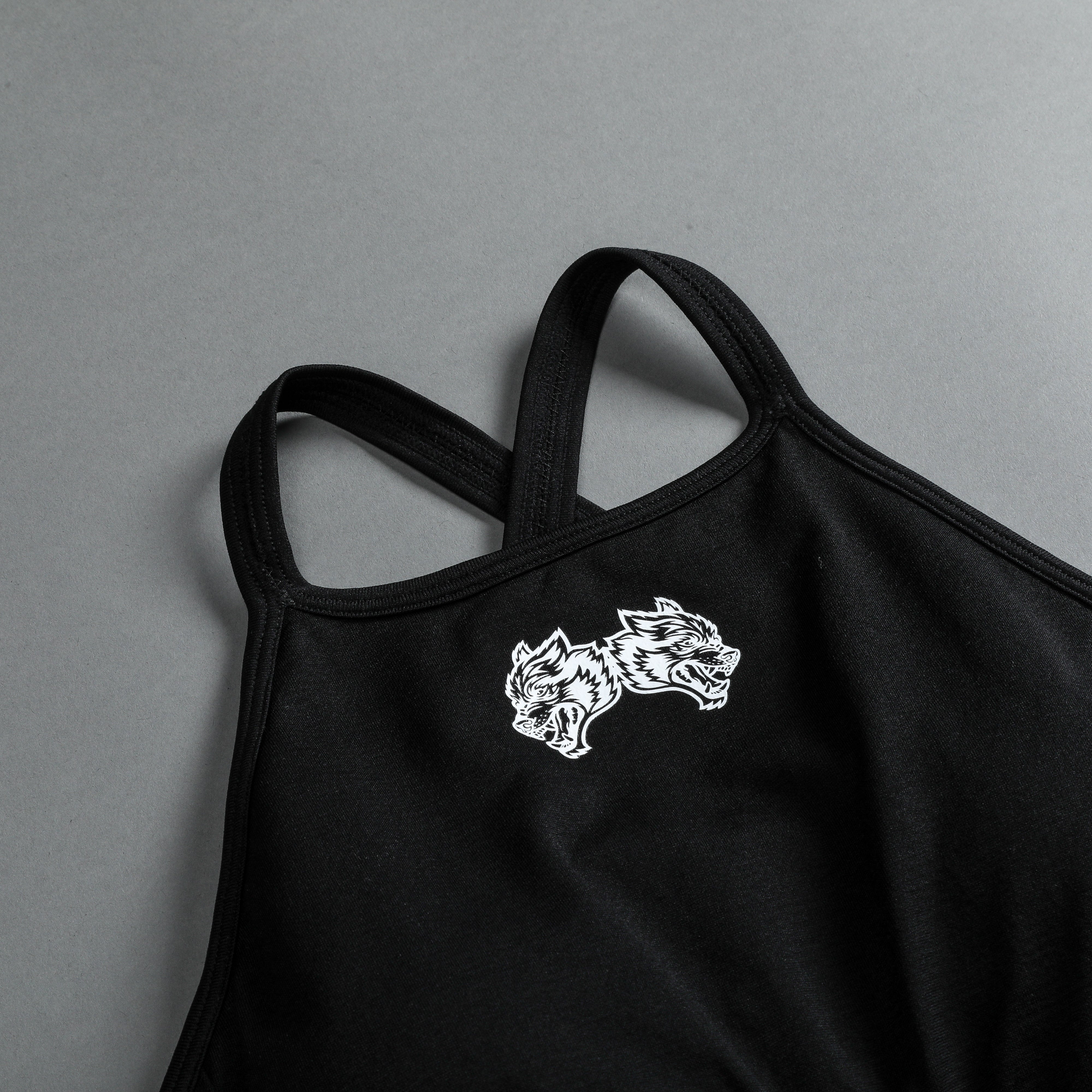 IYKYK "Everson Seamless" High Neck Bra in Black