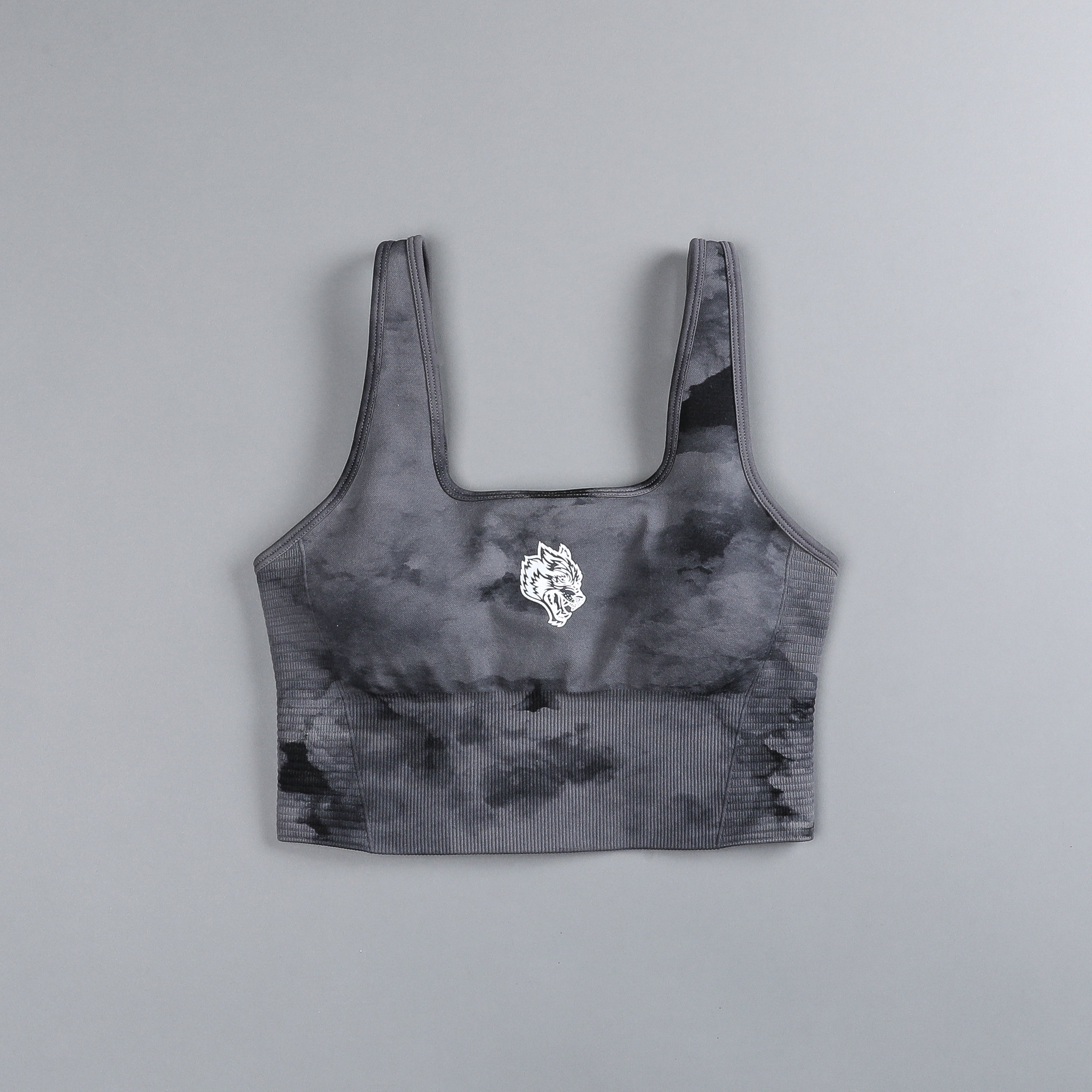 Black pyramid sports sales bra