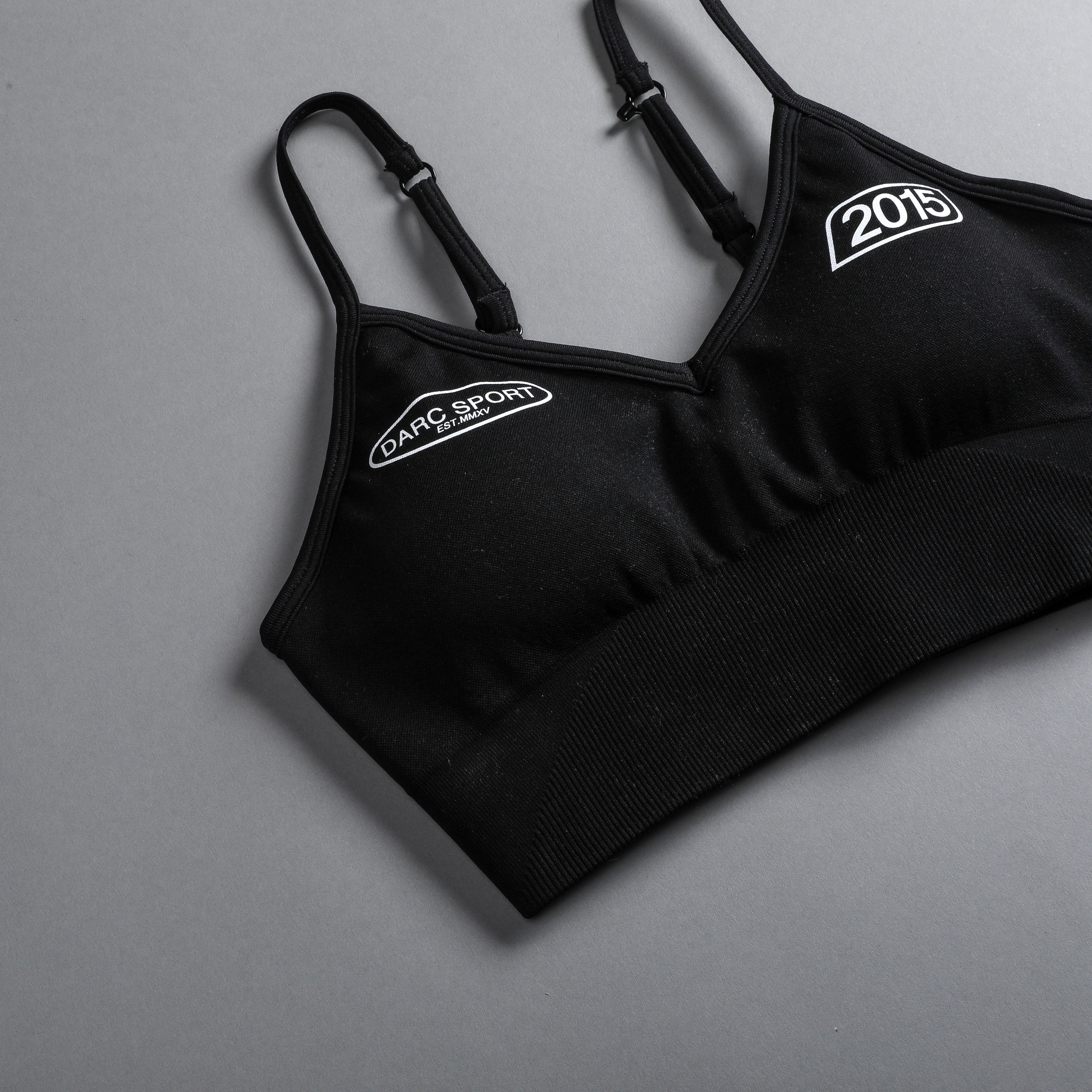 Faster "Everson Seamless" Sports Bra in Black