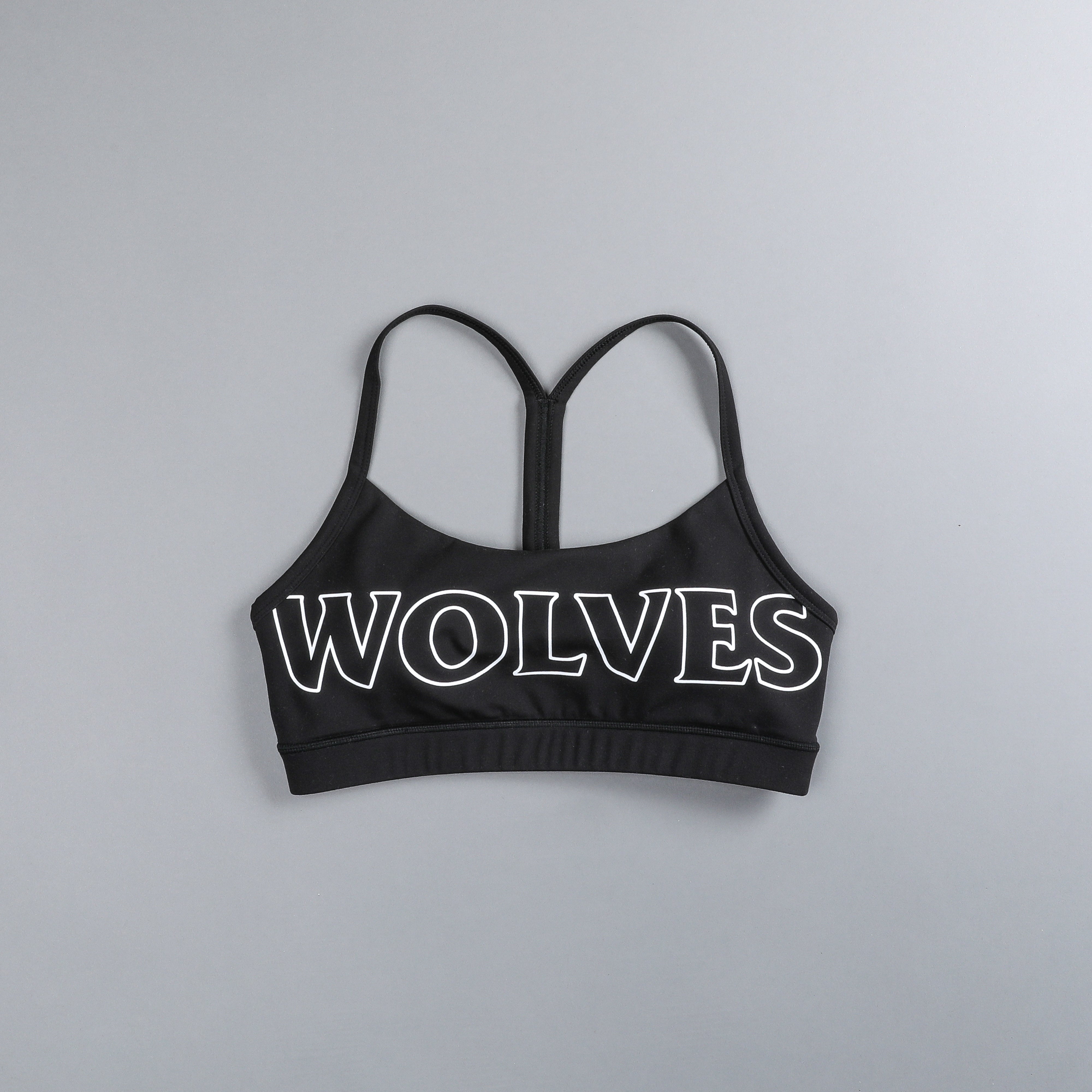 Jumbo Hardcore "Energy" Everyday Sports Bra in Black
