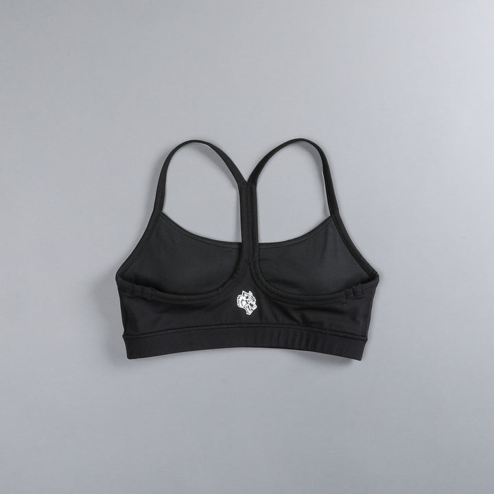 Jumbo Hardcore "Energy" Everyday Sports Bra in Black
