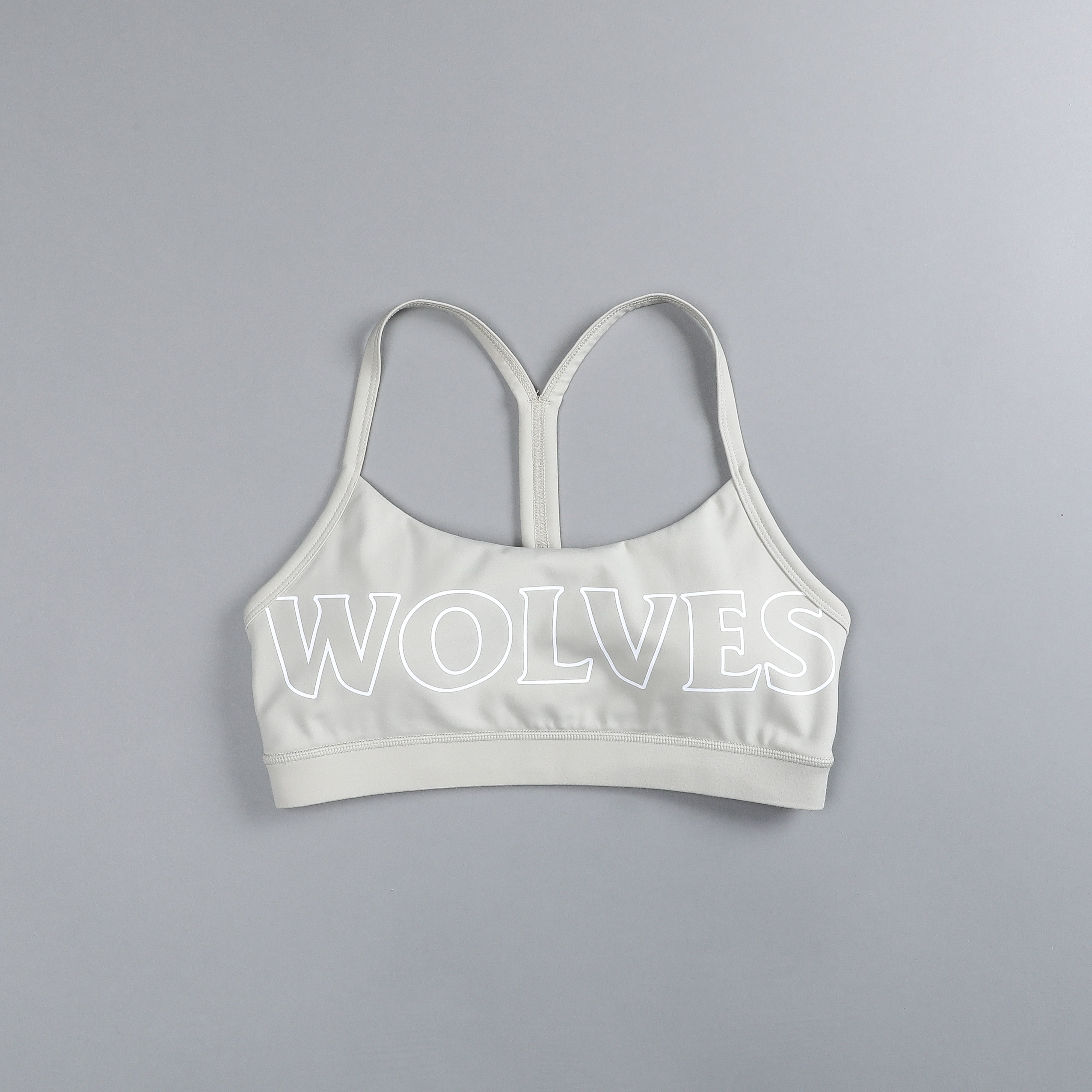 Jumbo Hardcore "Energy" Everyday Sports Bra in Cactus Gray