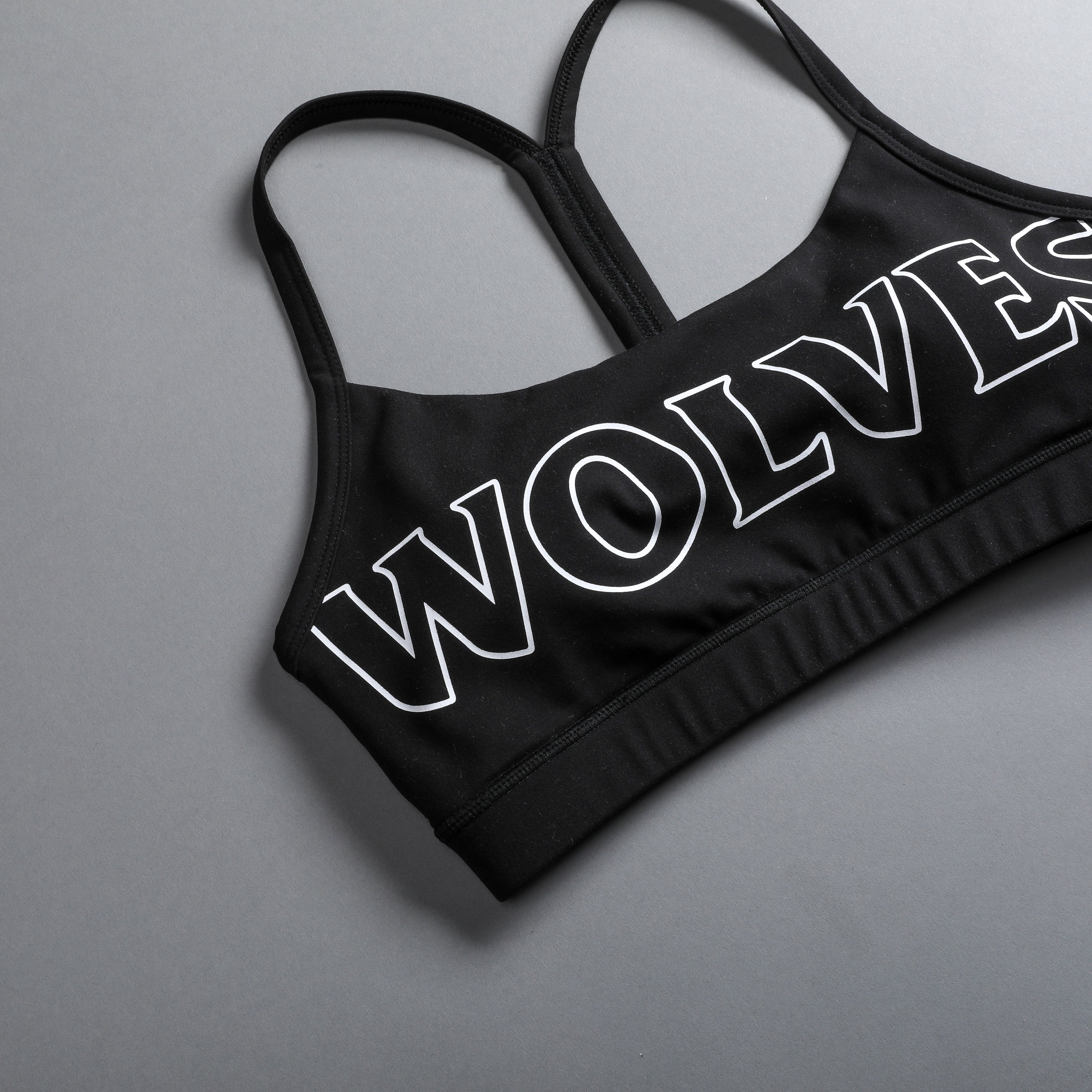 Jumbo Hardcore "Energy" Everyday Sports Bra in Black