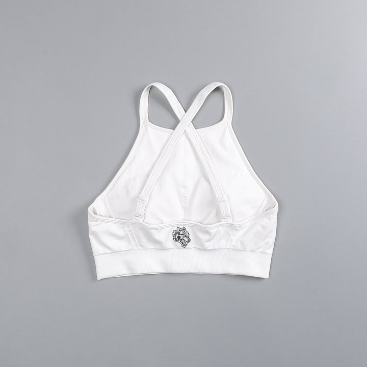 Faster "Everson Seamless" High Neck Bra in Stone
