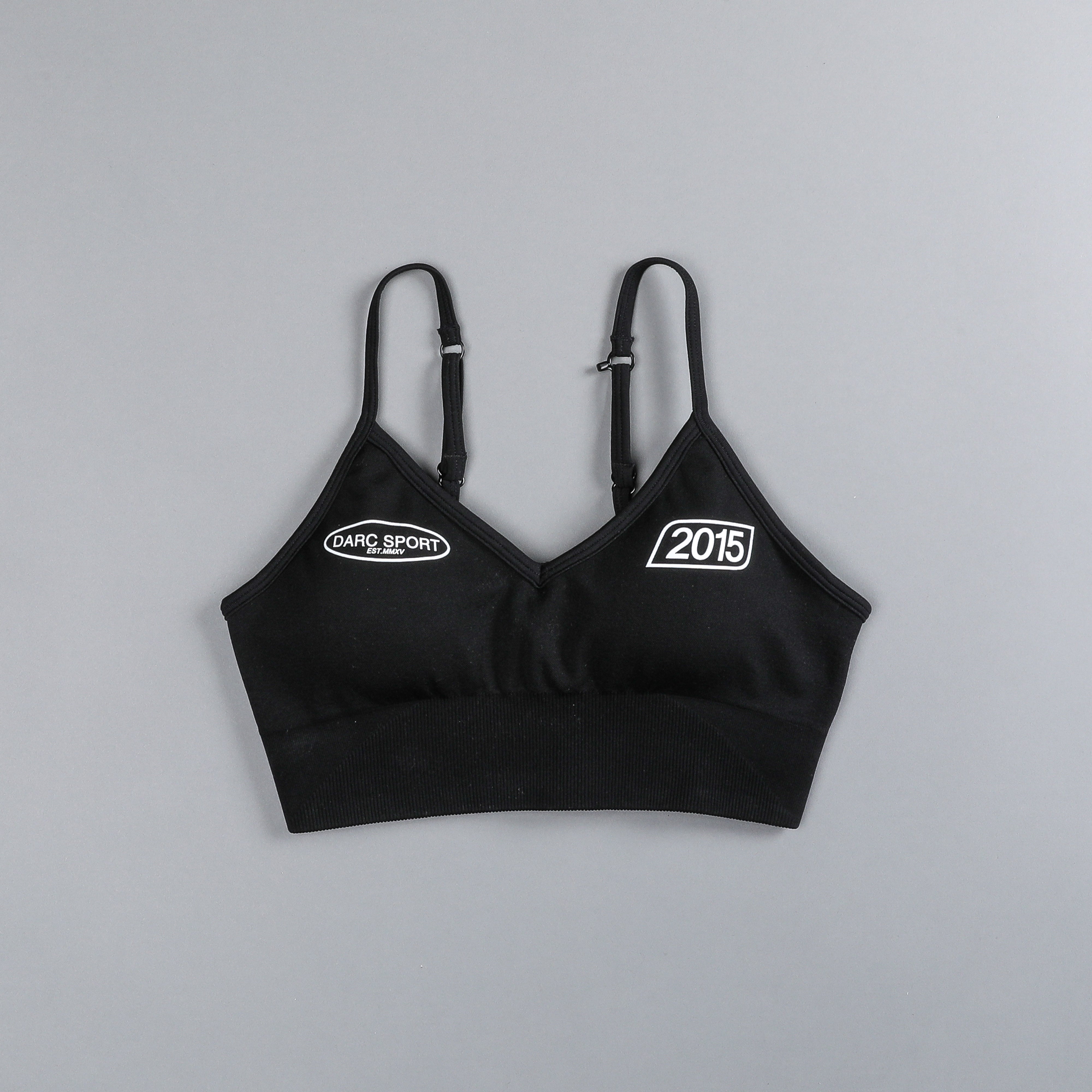 Faster "Everson Seamless" Sports Bra in Black